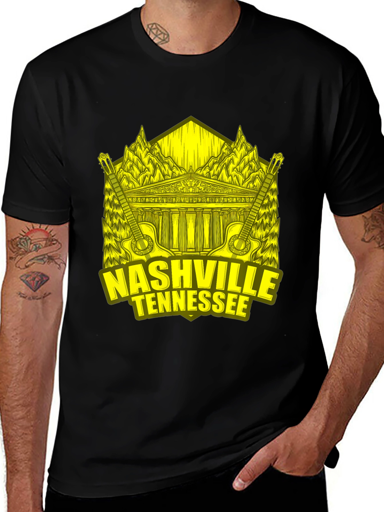 Nashville Tennessee Graphic T-Shirt