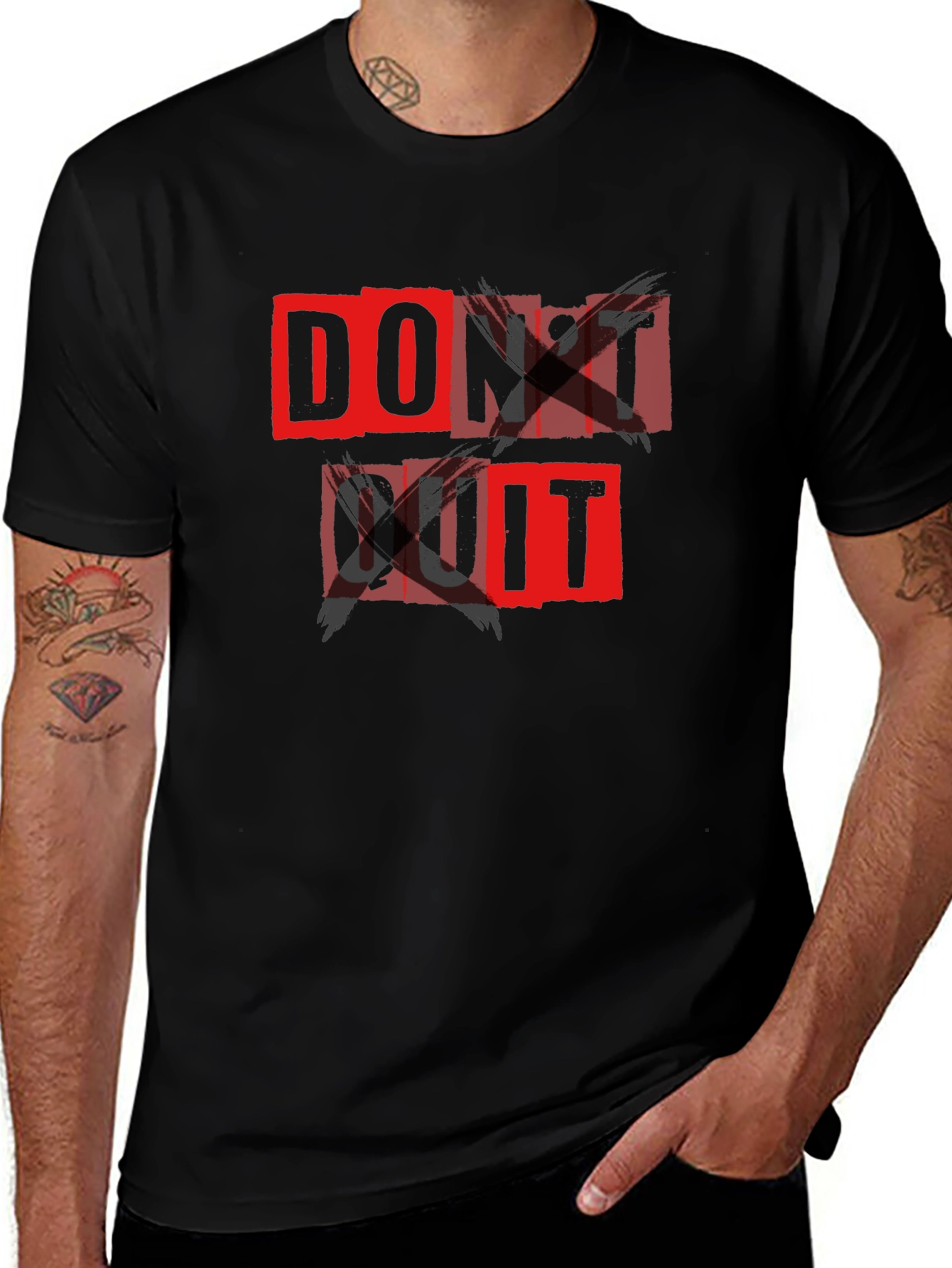 Variant 10 of Don't Quit T-Shirt - Motivational Graphic Tee
