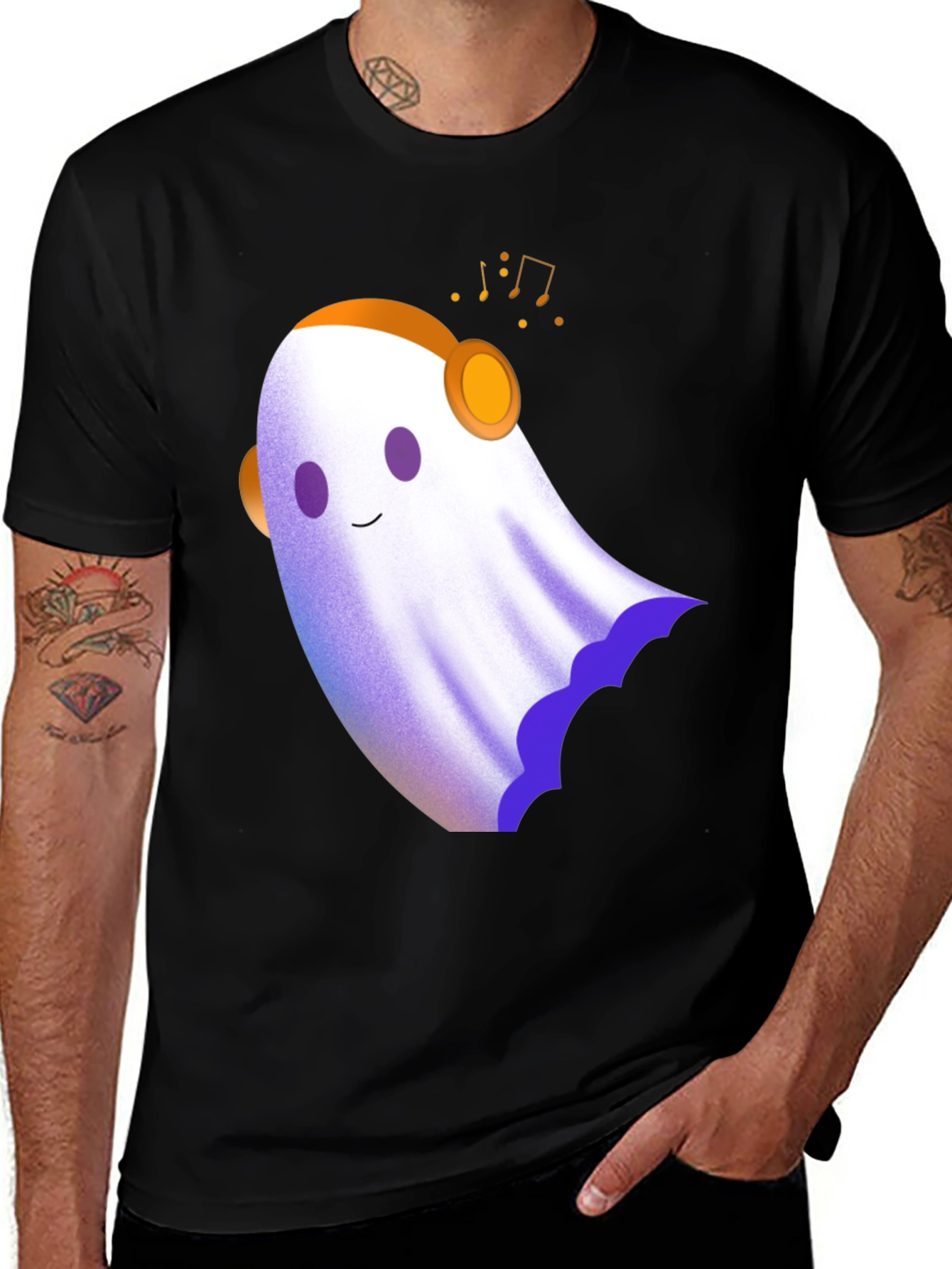 Variant 17 of Ghost DJ T-Shirt