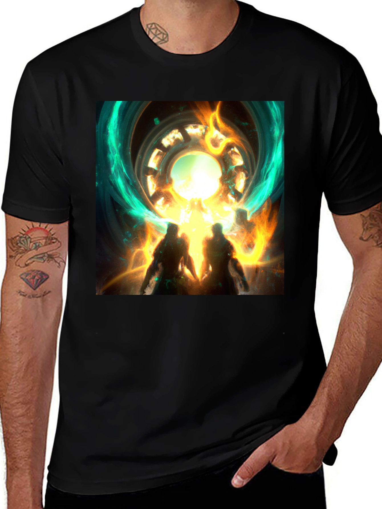 Variant 2 of Mystic Portal Graphic T-Shirt