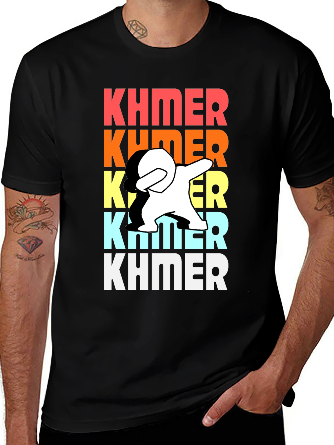 Khmer Dab T-Shirt - Cool Cambodian Pride Tee