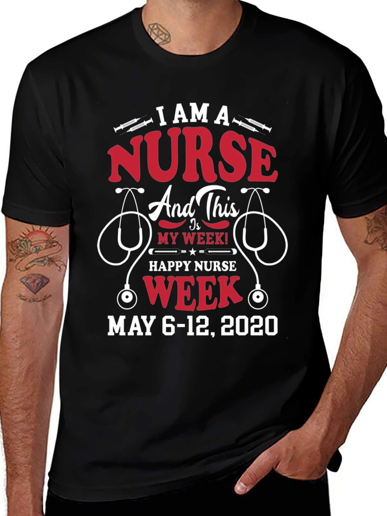 Variant 6 of Nurse Week T-Shirt - May 6-12, 2020