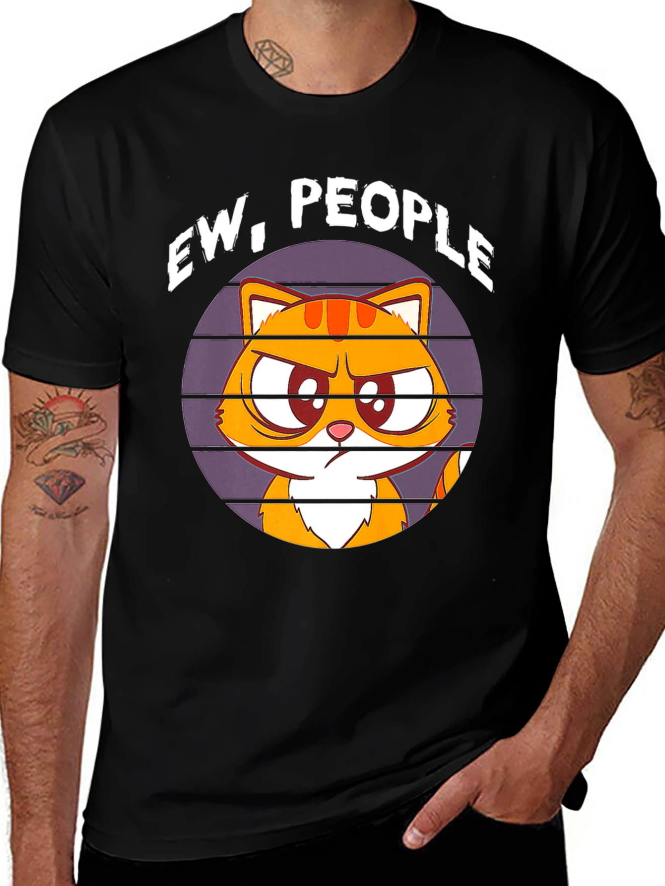 Variant 8 of Ew People Cat T-Shirt