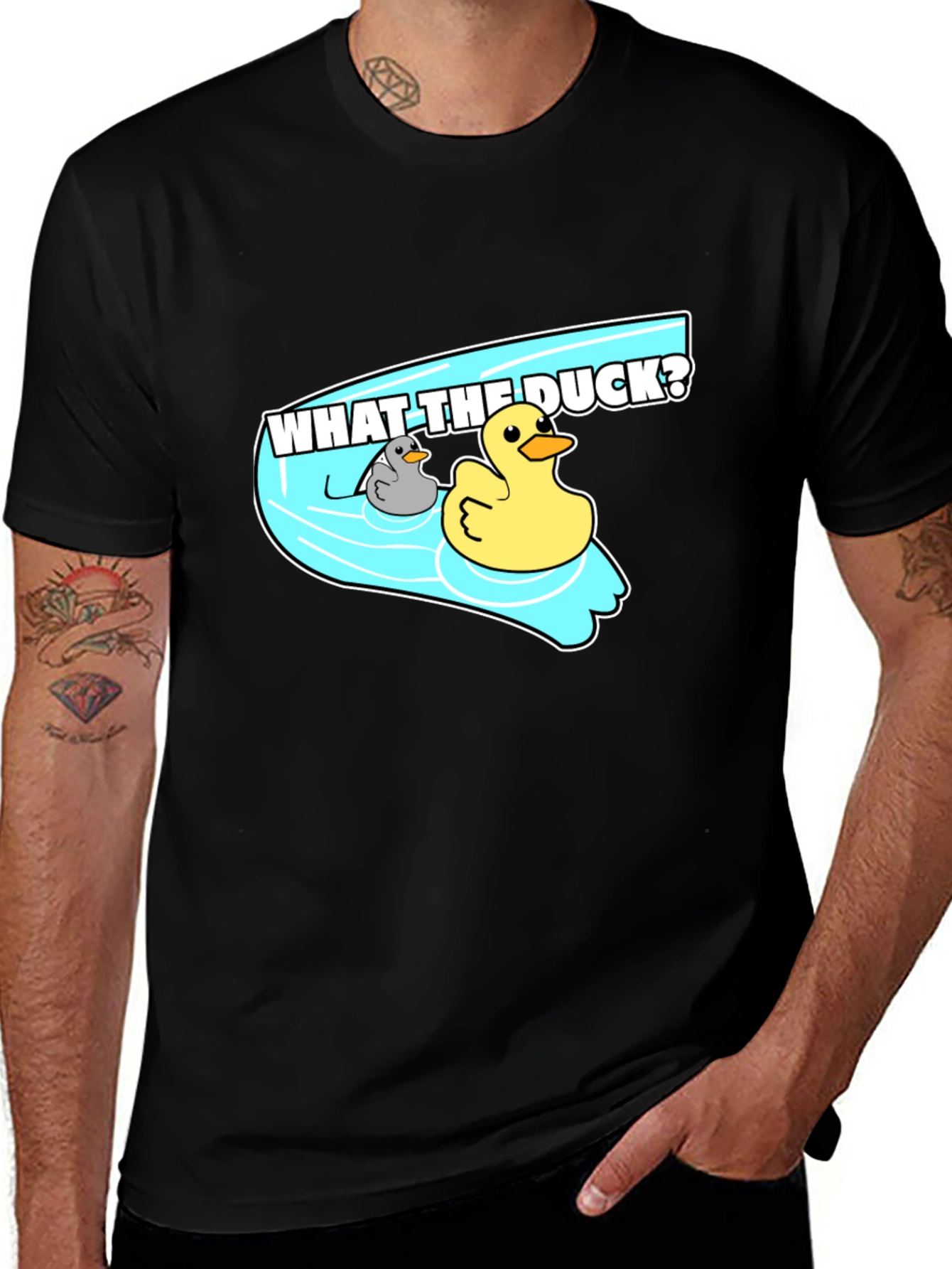 Variant 14 of What The Duck? Novelty T-Shirt