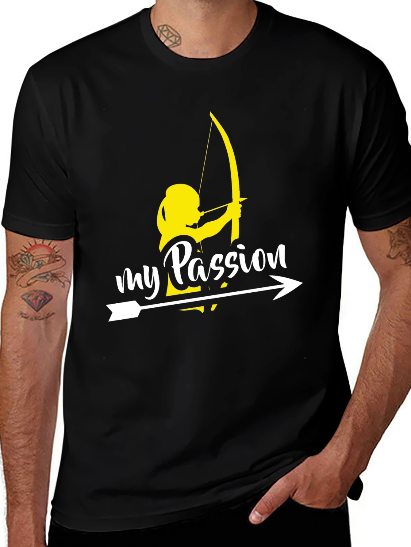 Variant 15 of Archery Passion Tee - Unisex Cotton T-Shirt