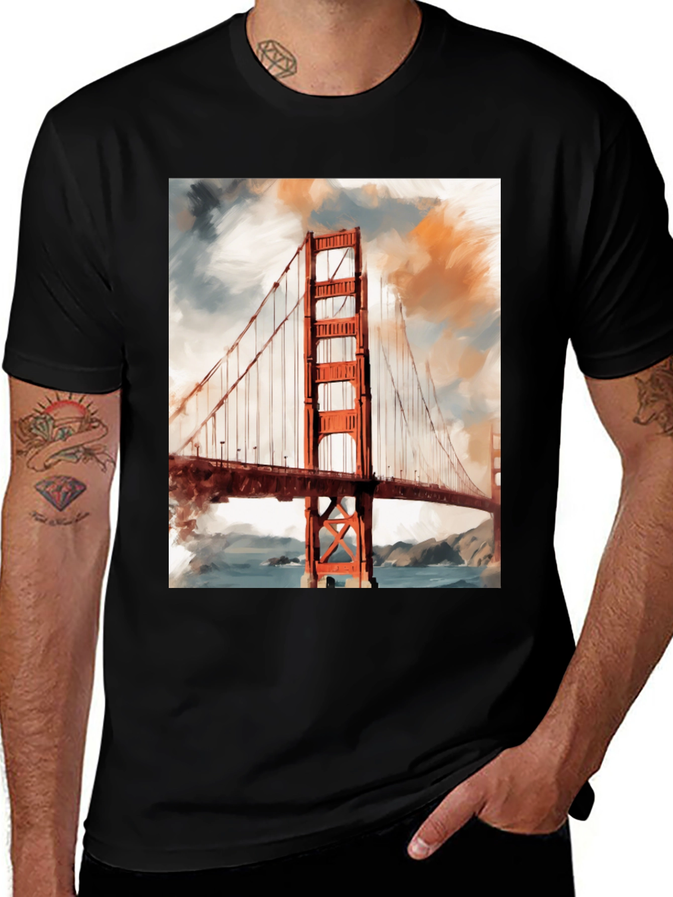 Golden Gate Bridge Graphic Tee