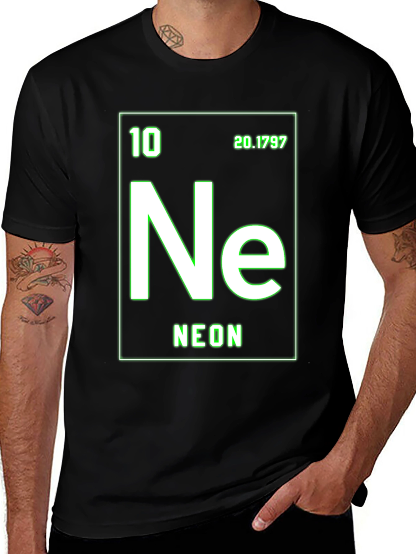 Variant 27 of Neon Element T-Shirt - Science Chemistry Shirt
