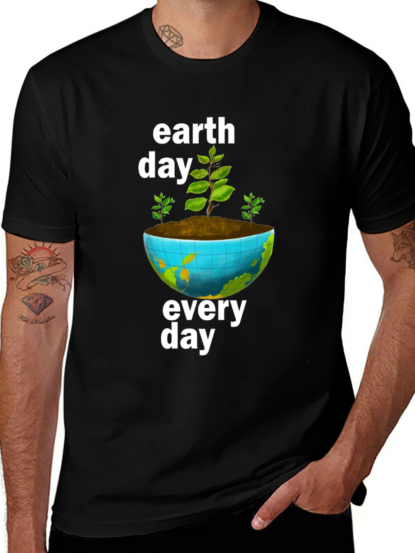 Variant 20 of Earth Day Every Day Graphic Tee