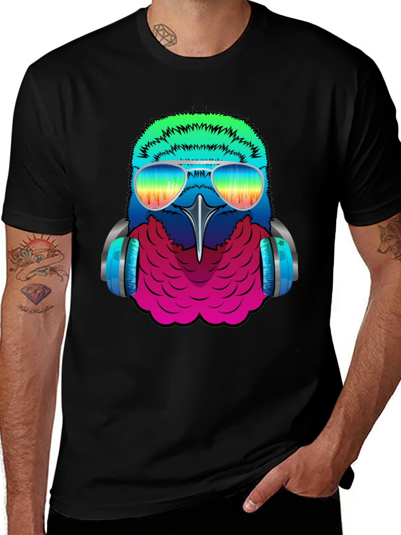 Variant 6 of Cool Bird Graphic Tee