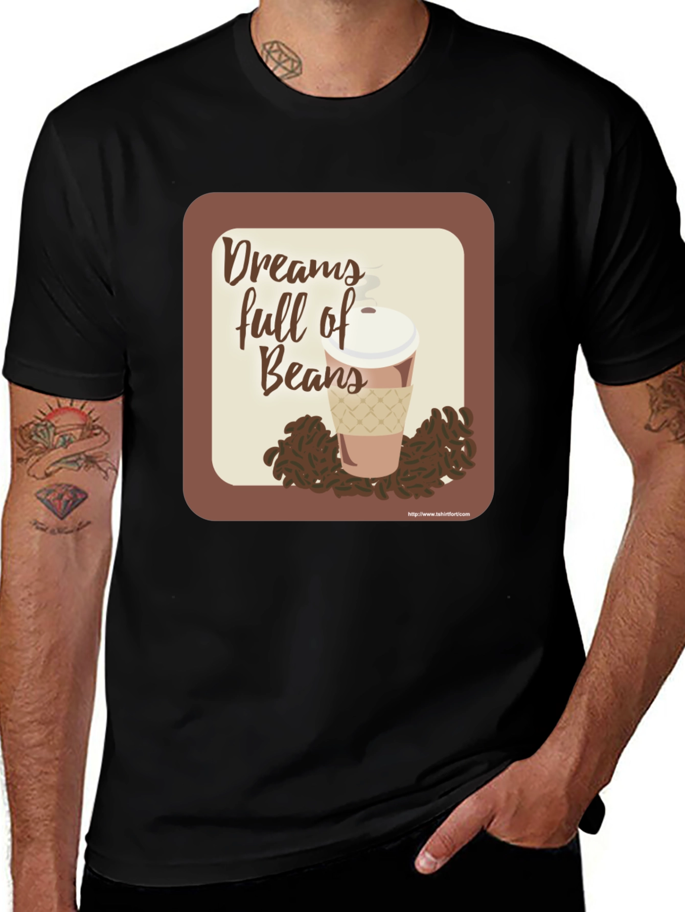 Variant 16 of Dreams Full of Beans Graphic T-Shirt