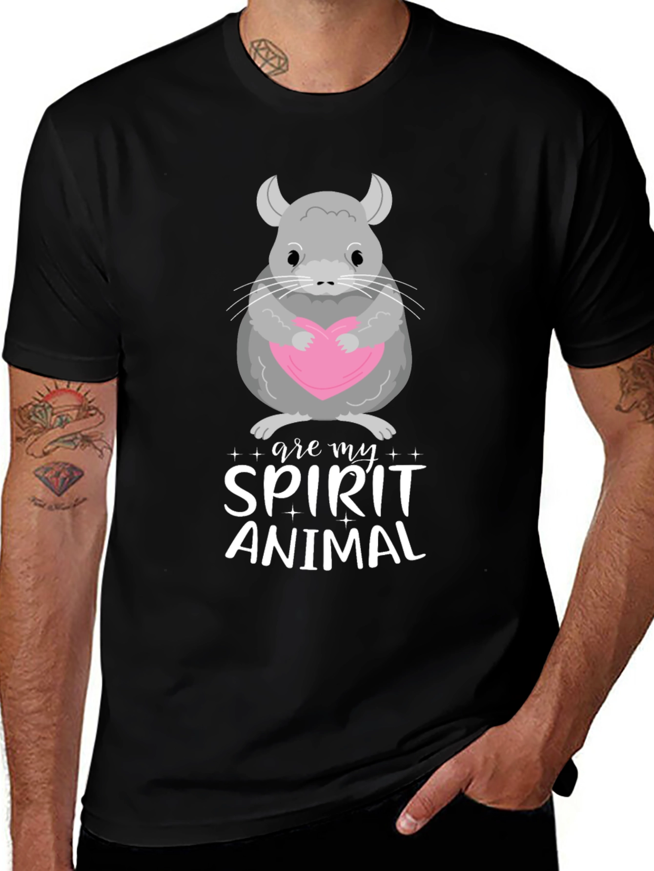 Variant 19 of Chinchilla Spirit Animal T-Shirt