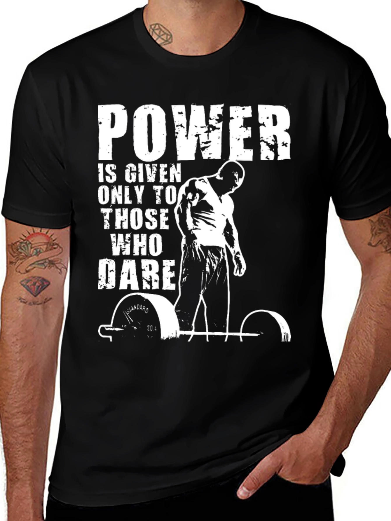 Powerlifting Motivation Graphic T-Shirt