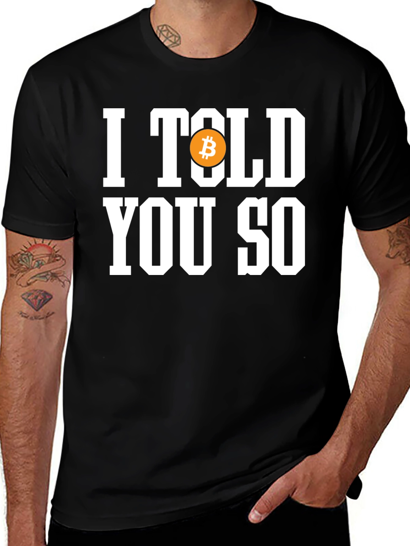 Variant 9 of I Told You So Bitcoin Crypto T-Shirt