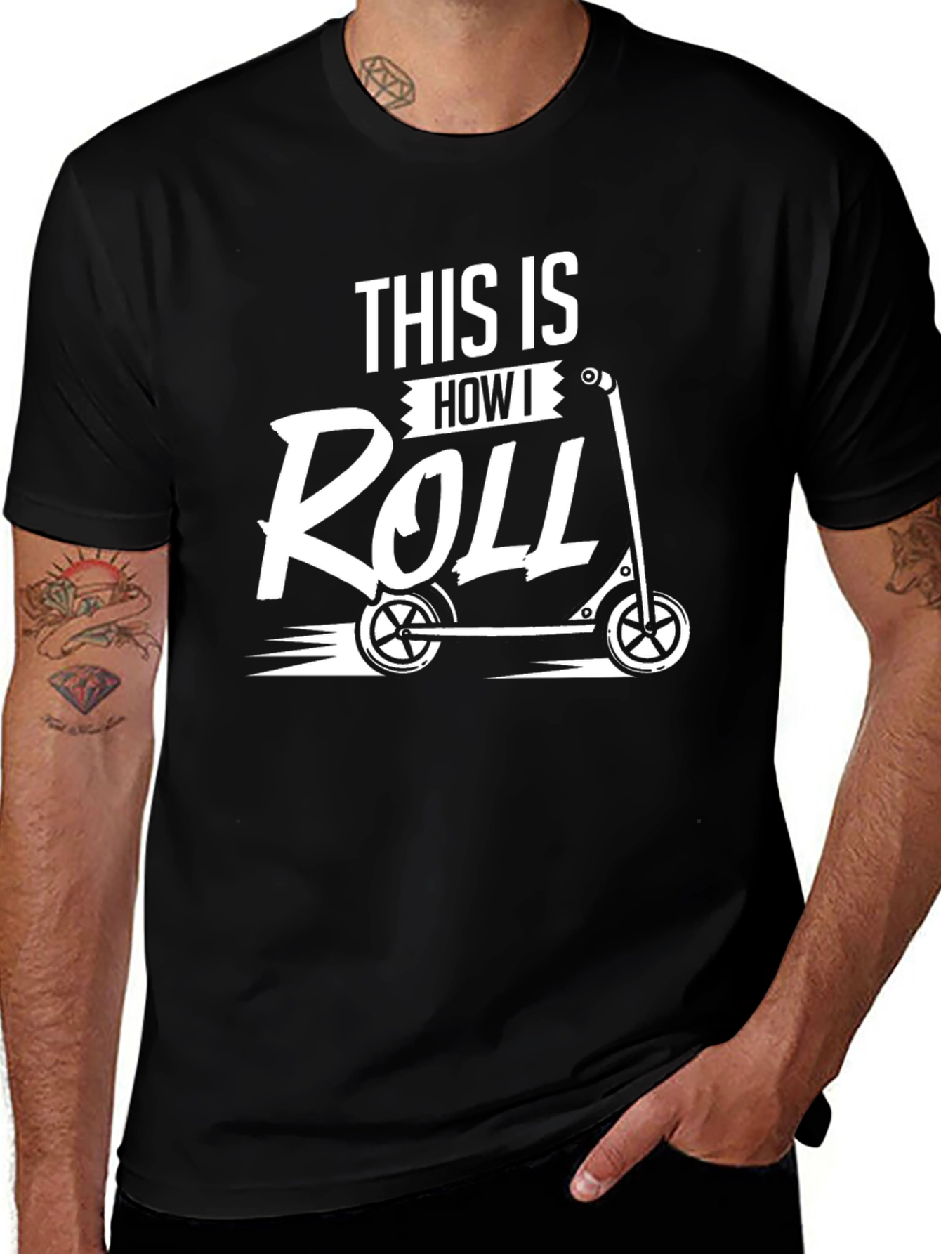 Variant 9 of This is How I Roll - Scooter T-Shirt
