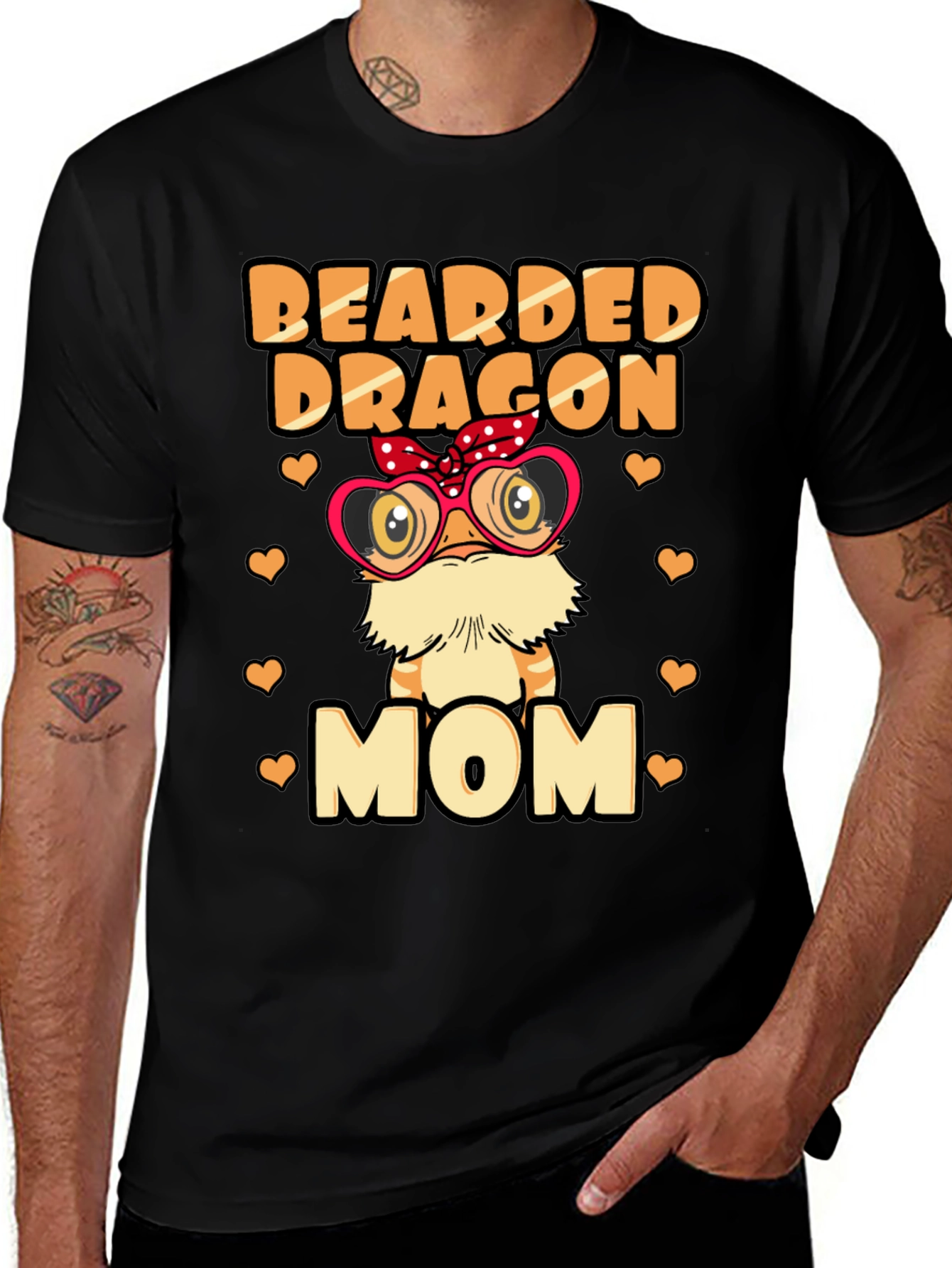 Variant 13 of Bearded Dragon Mom T-Shirt