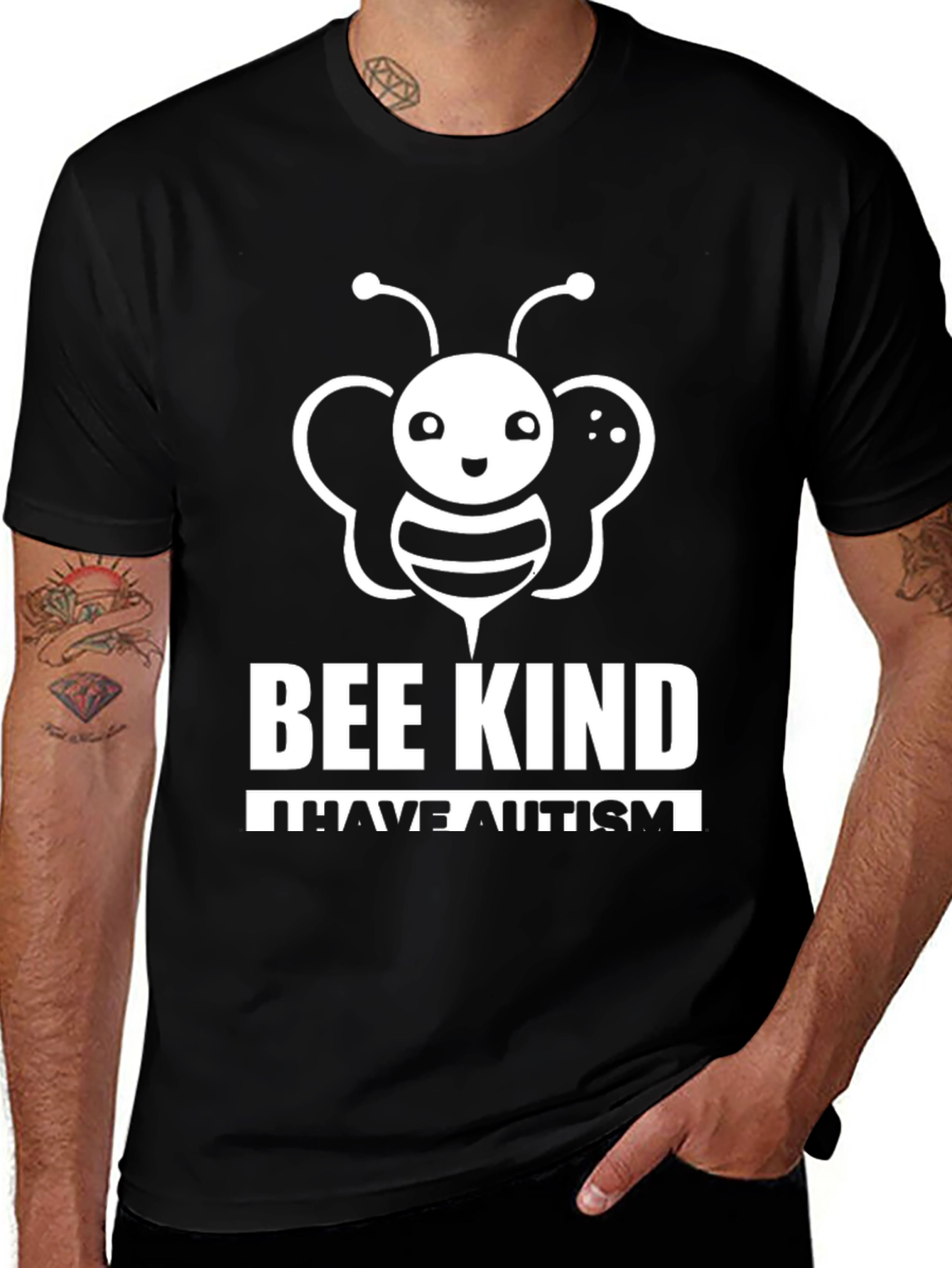 Variant 27 of Bee Kind Autism Awareness T-Shirt 