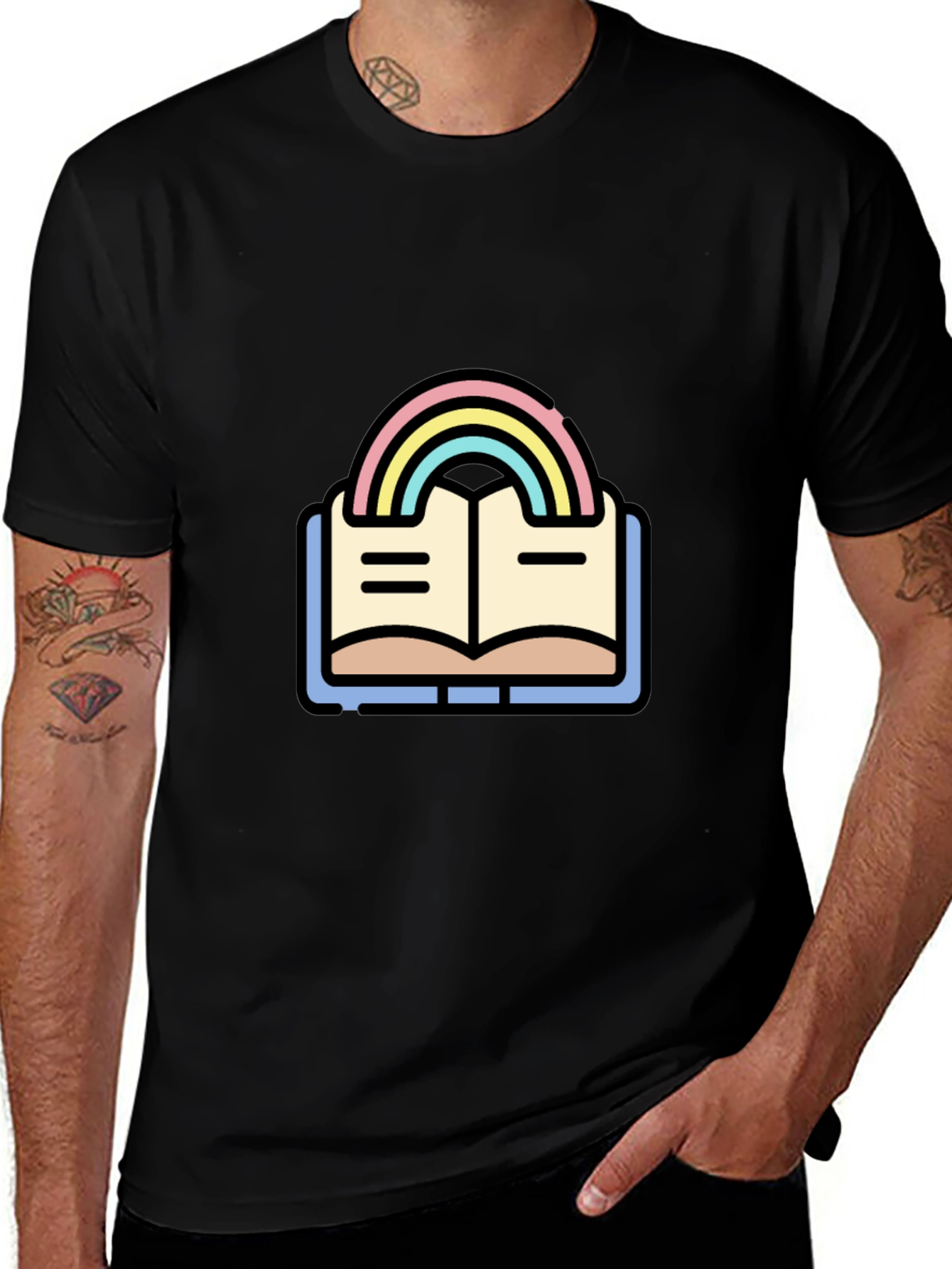 Variant 20 of Rainbow Book T-Shirt