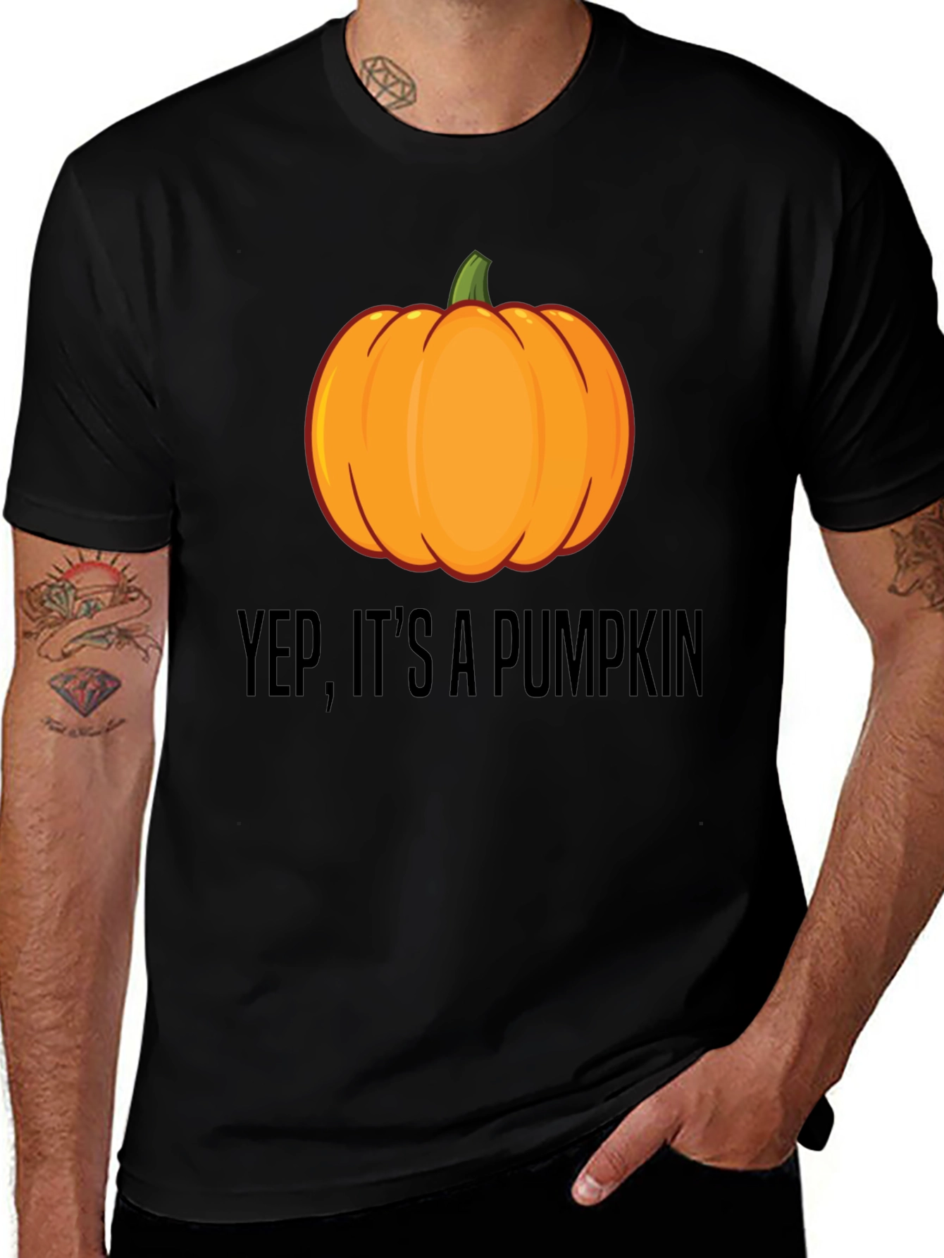 Variant 28 of Yep, It's a Pumpkin - Halloween T-Shirt