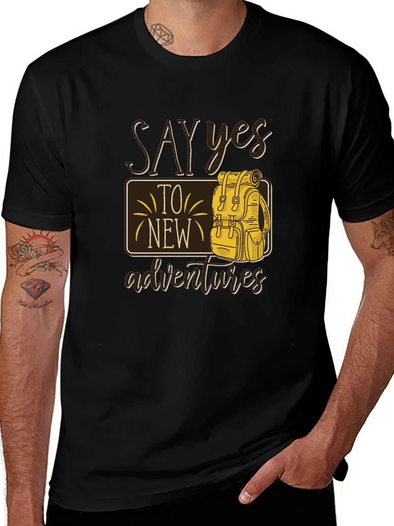 Adventure Awaits T-Shirt - Say Yes to New Adventures
