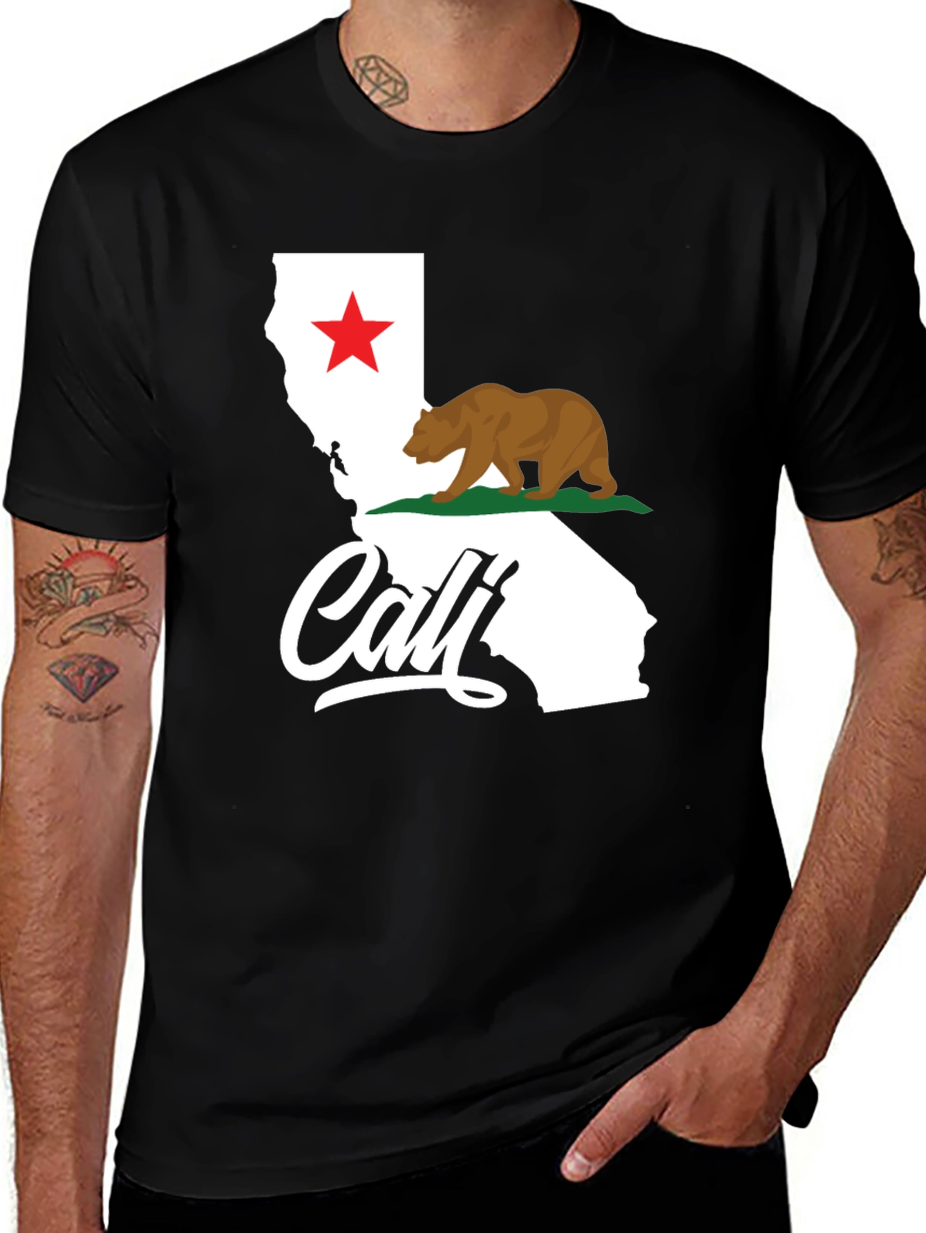 California Cali Bear State T-Shirt