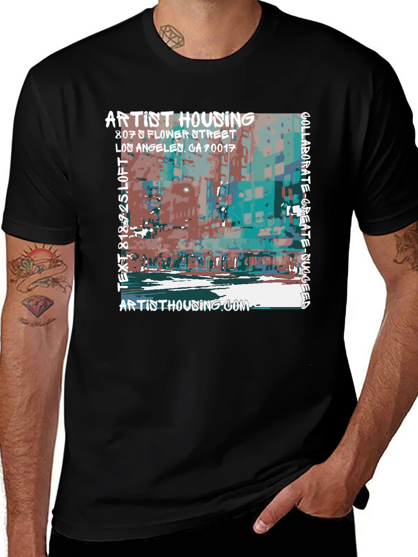 Variant 5 of Artist Housing Graphic Tee