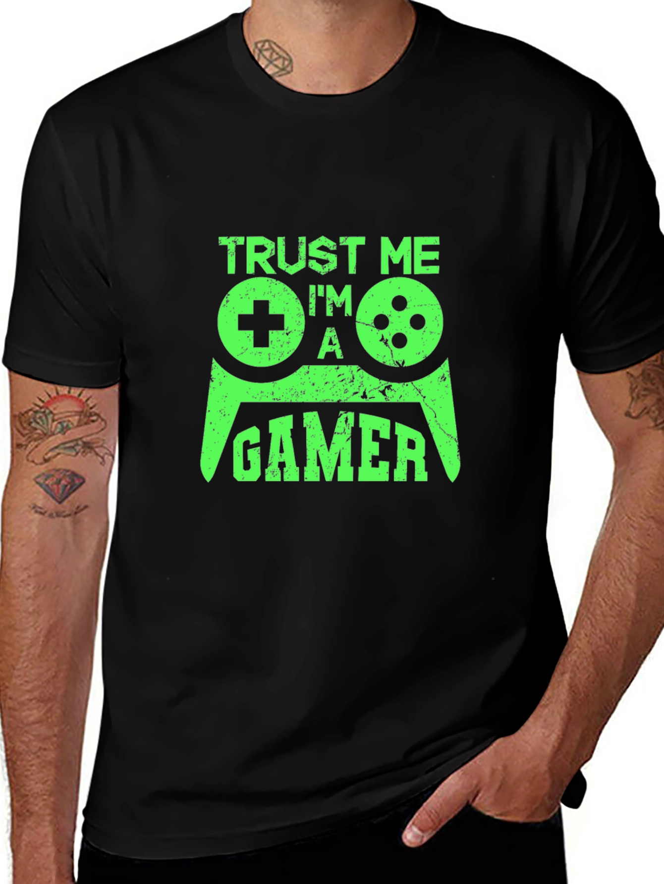 Variant 26 of Trust Me I'm a Gamer Black T-Shirt