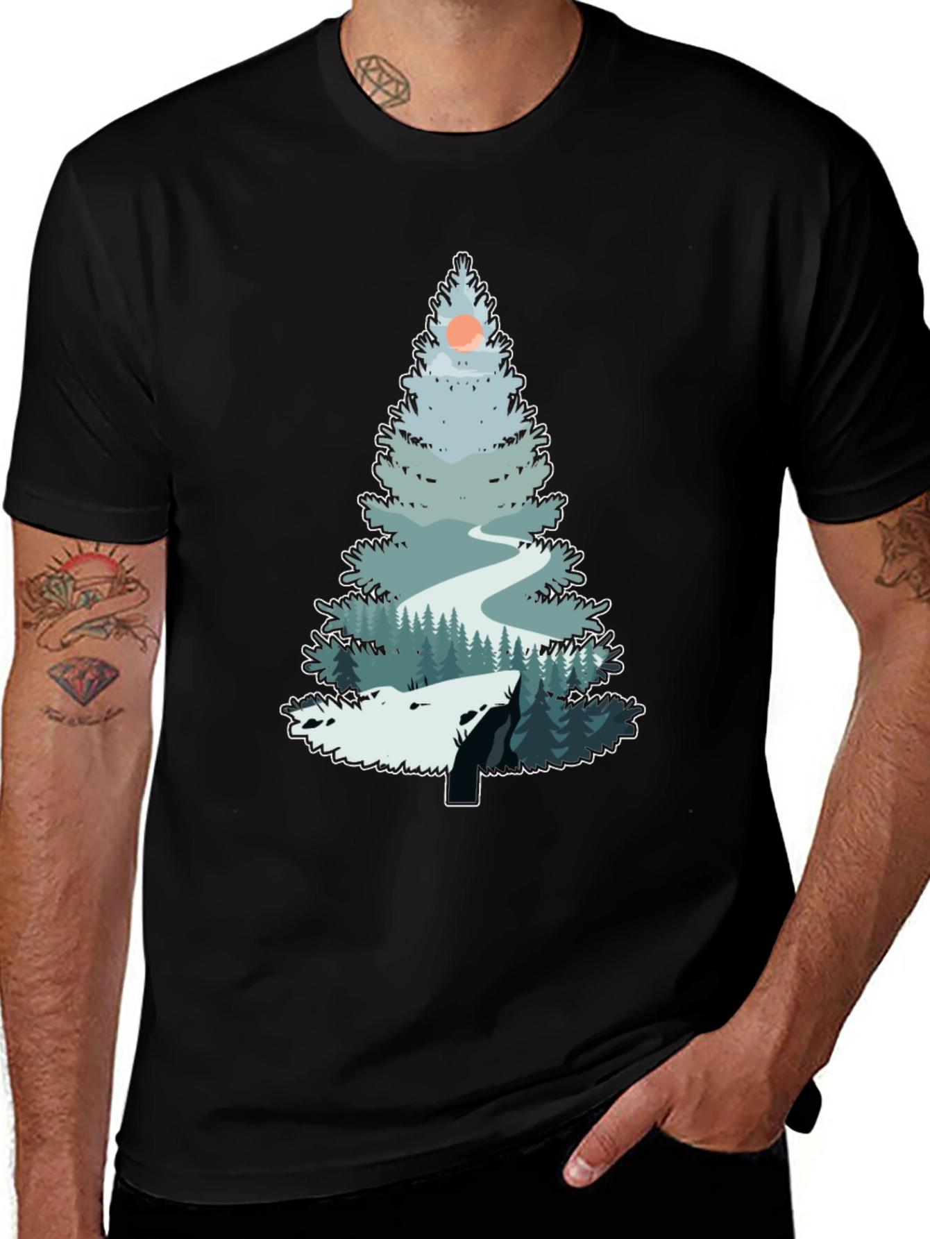 Nature Pine Tree T-Shirt
