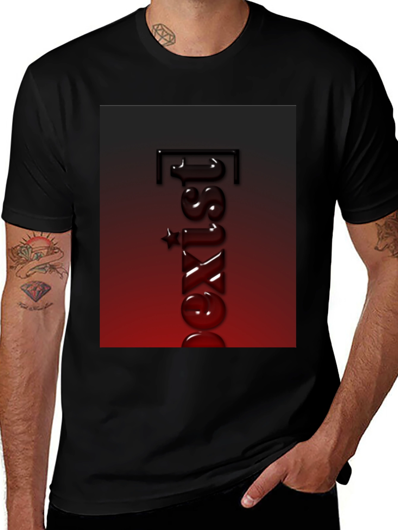 Variant 25 of Edgy Graphic Tee - Lust Design