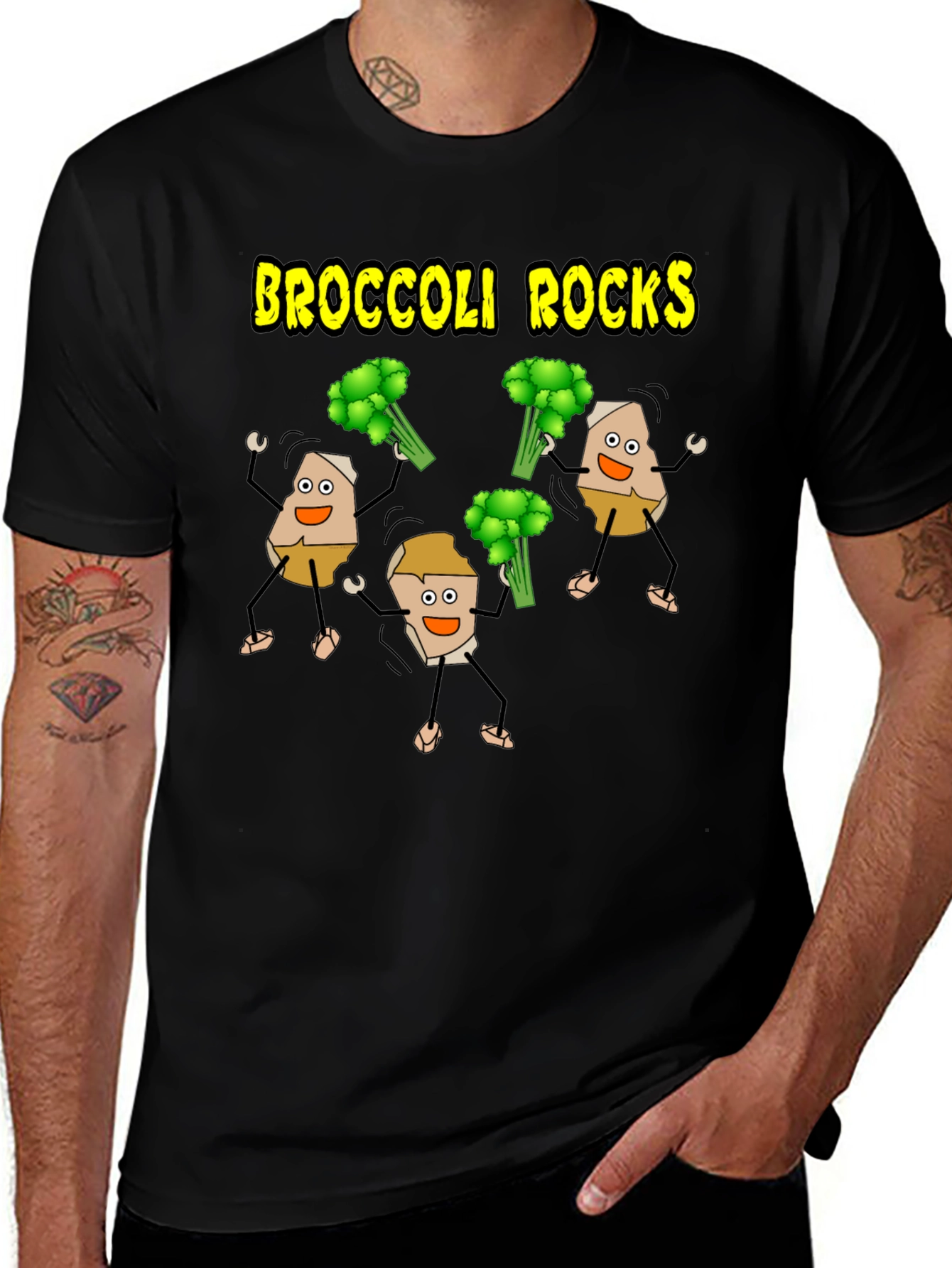 Variant 30 of Broccoli Rocks Graphic Tee