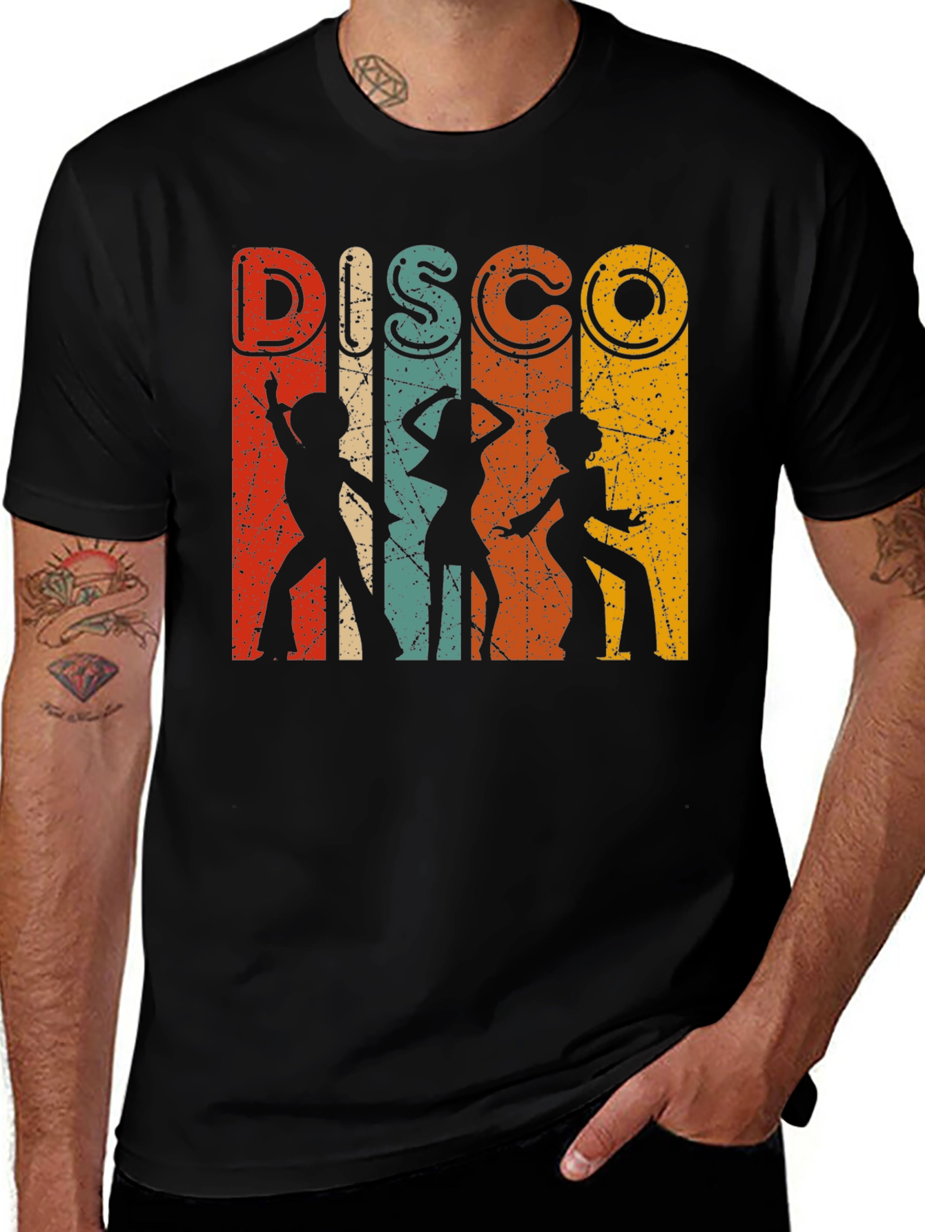 Variant 10 of Vintage Disco T-Shirt - Retro Dance Party Tee