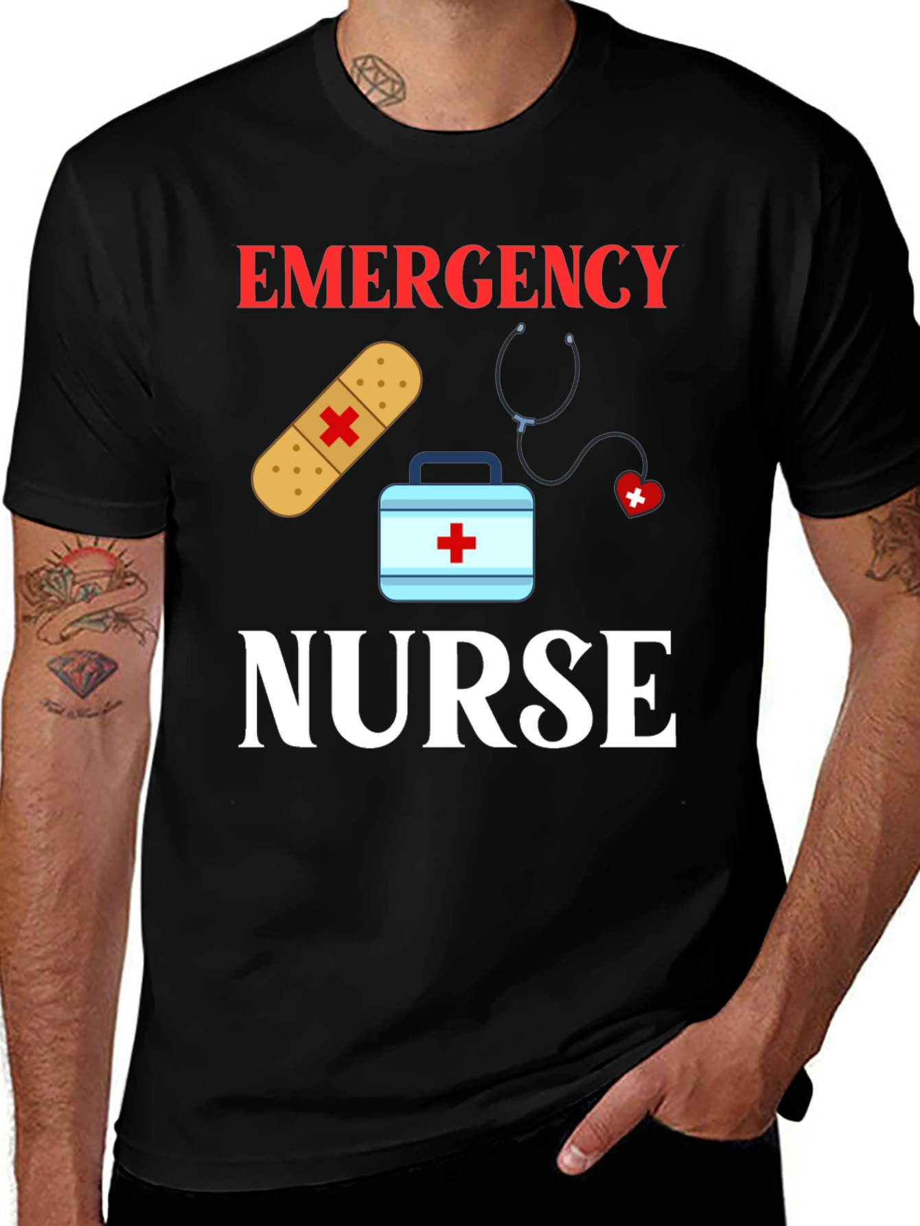 Variant 12 of Emergency Nurse T-Shirt