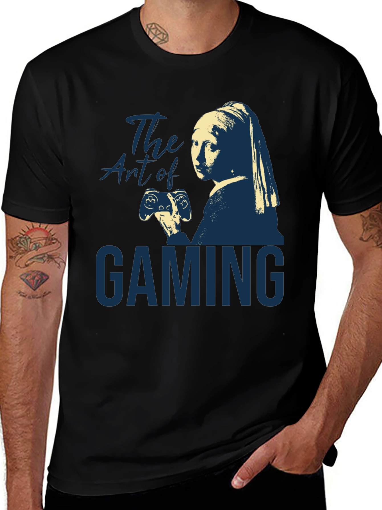 Variant 30 of The Art of Gaming T-Shirt - Gamer Style
