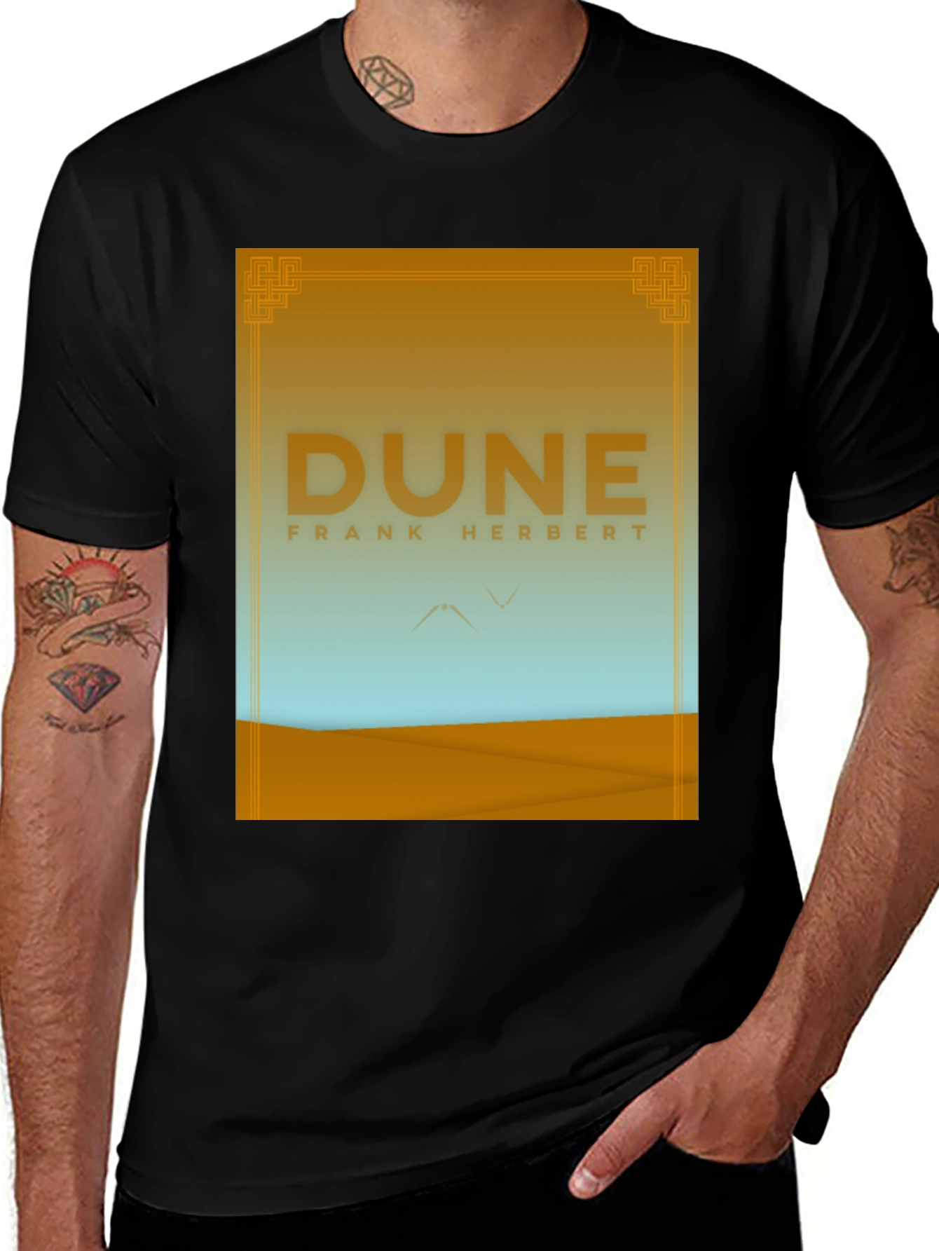Dune Frank Herbert Graphic Novel T-Shirt