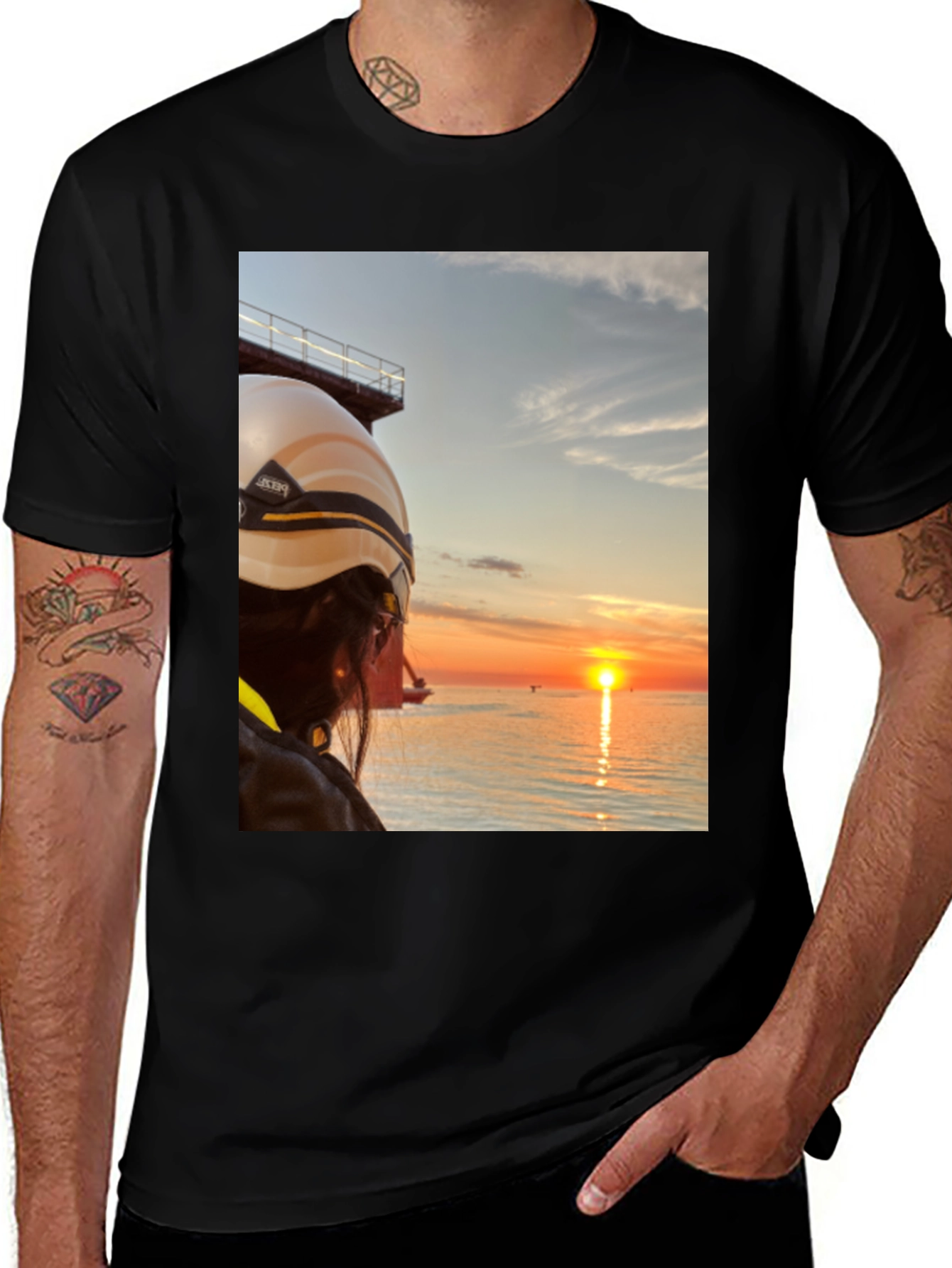 Variant 16 of Sunset Seeker Graphic Tee