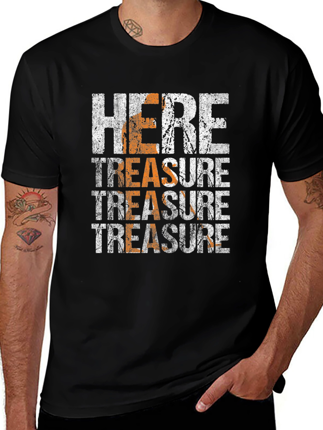 Treasure Graphic T-Shirt - Short Sleeve