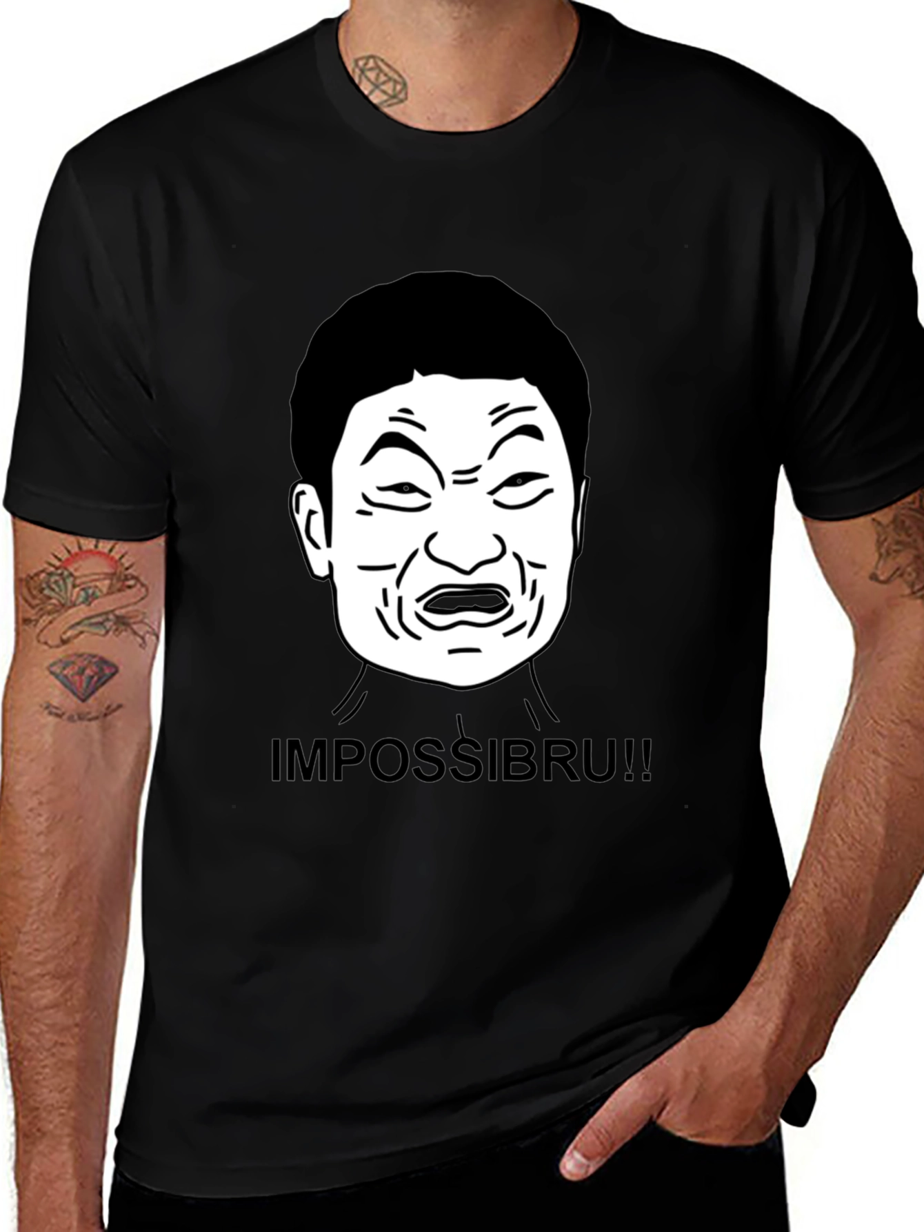 Variant 25 of Impossibru Meme T-Shirt - Funny Graphic Tee