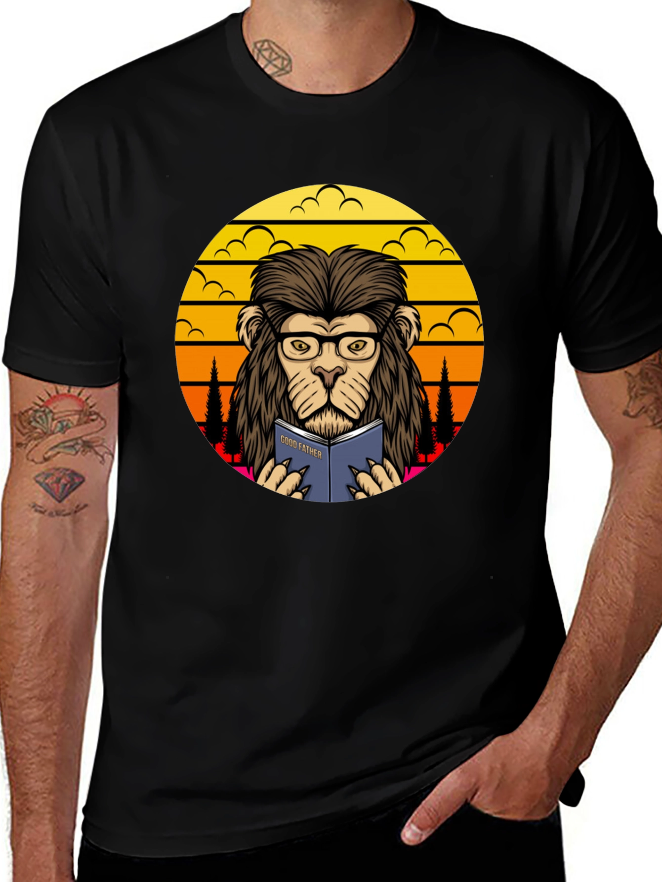 Variant 24 of Lion Godfather Book T-Shirt