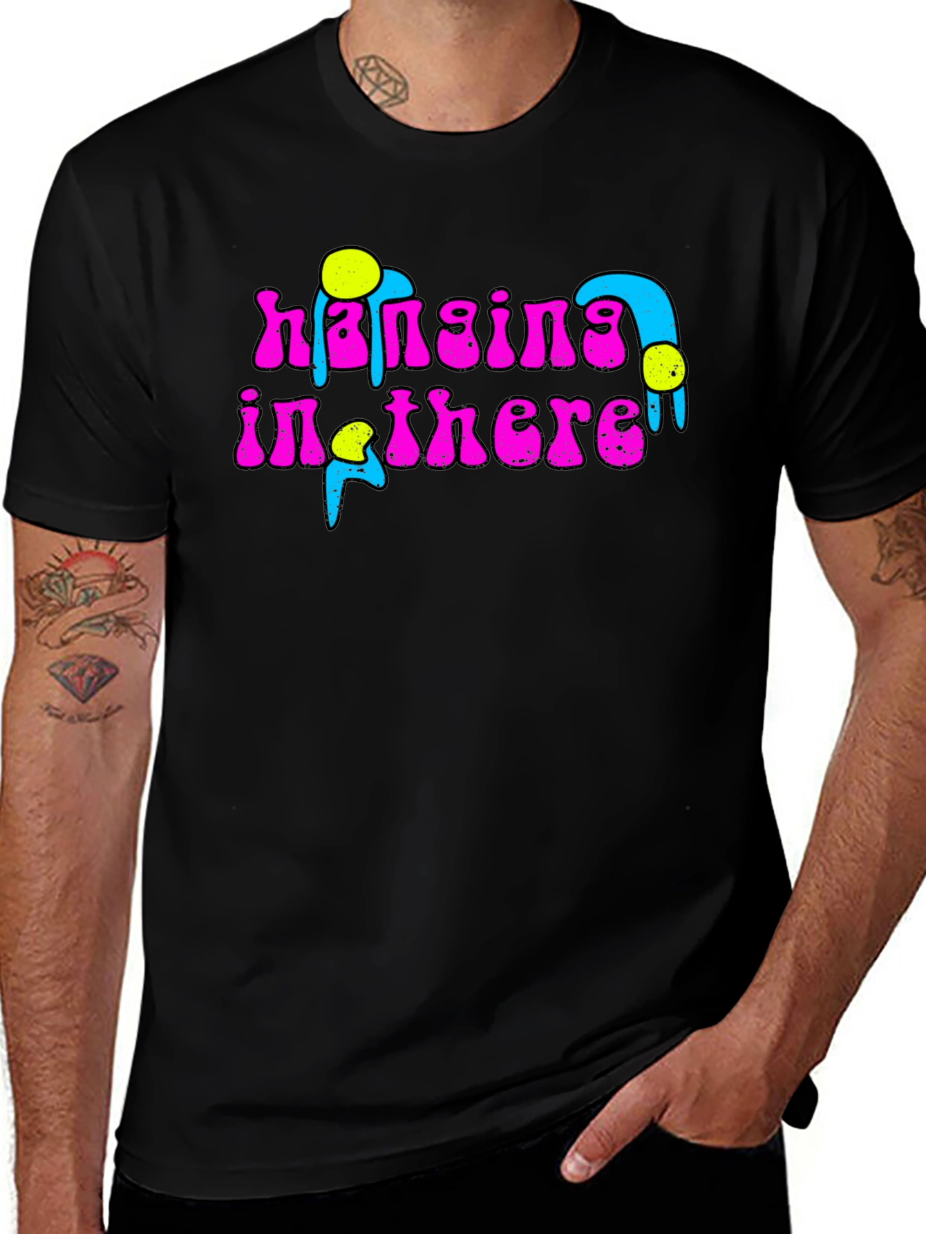 Variant 10 of Hanging In There Graphic Tee