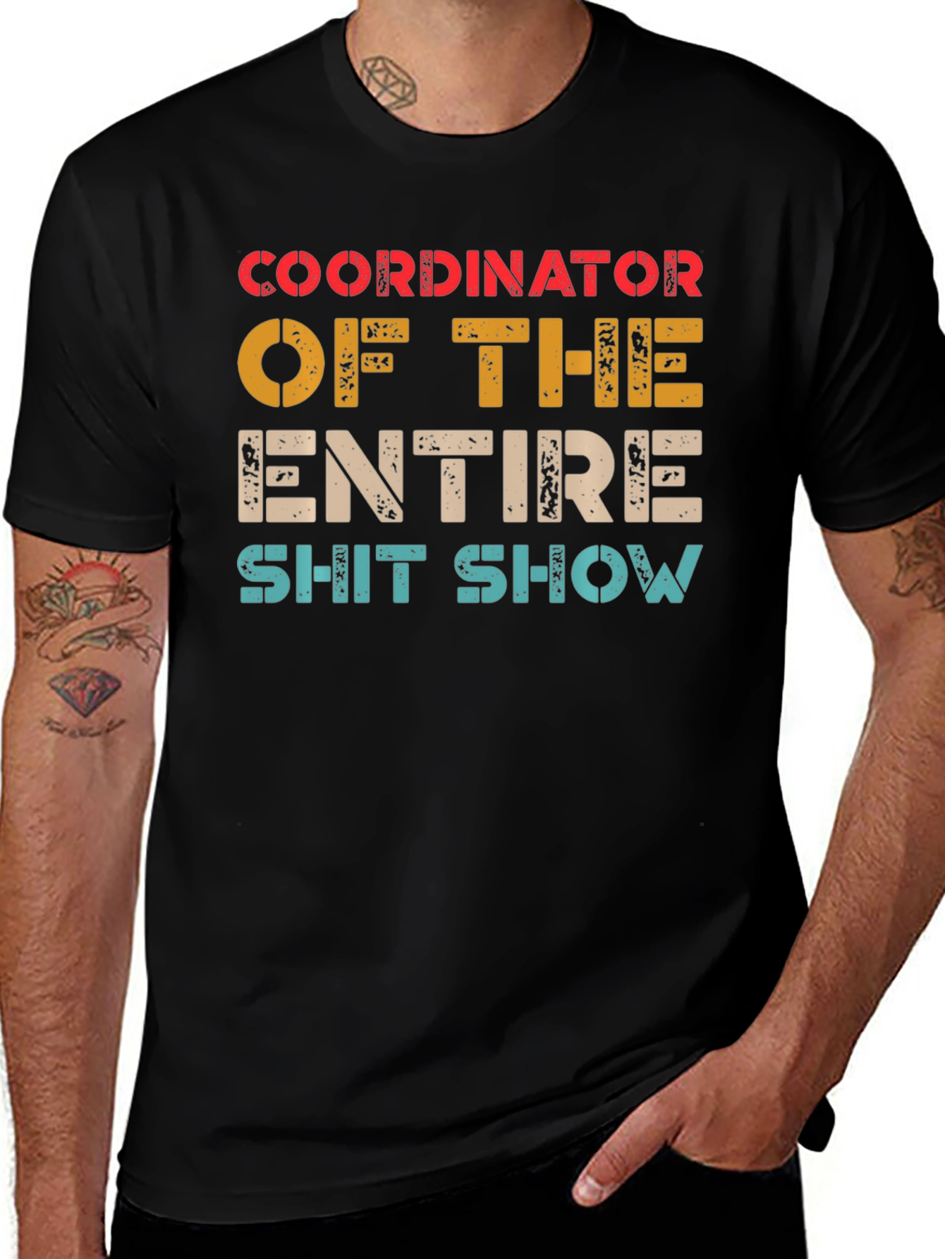 Variant 19 of Coordinator of the Entire Shit Show T-Shirt