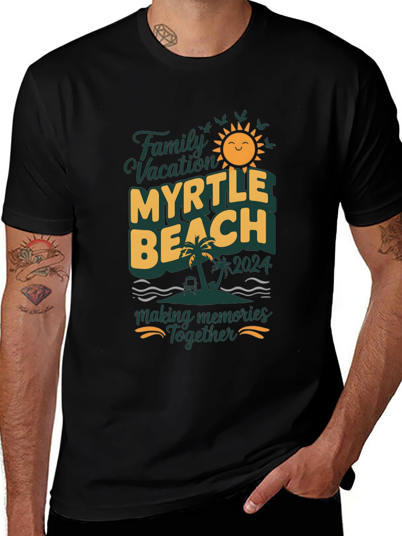 Myrtle Beach Family Vacation 2024 T-Shirt
