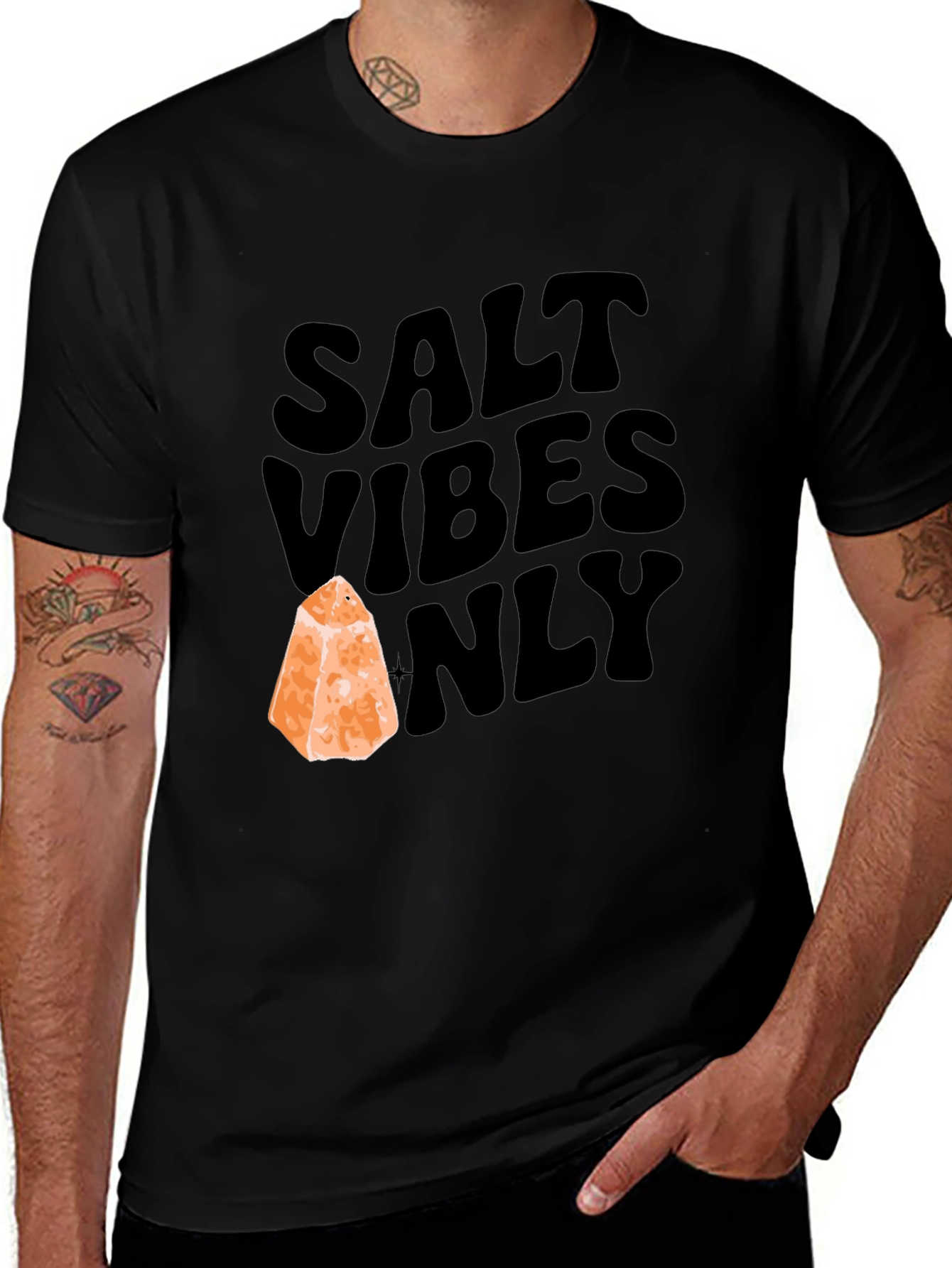 Variant 19 of Salt Vibes Only Graphic T-Shirt