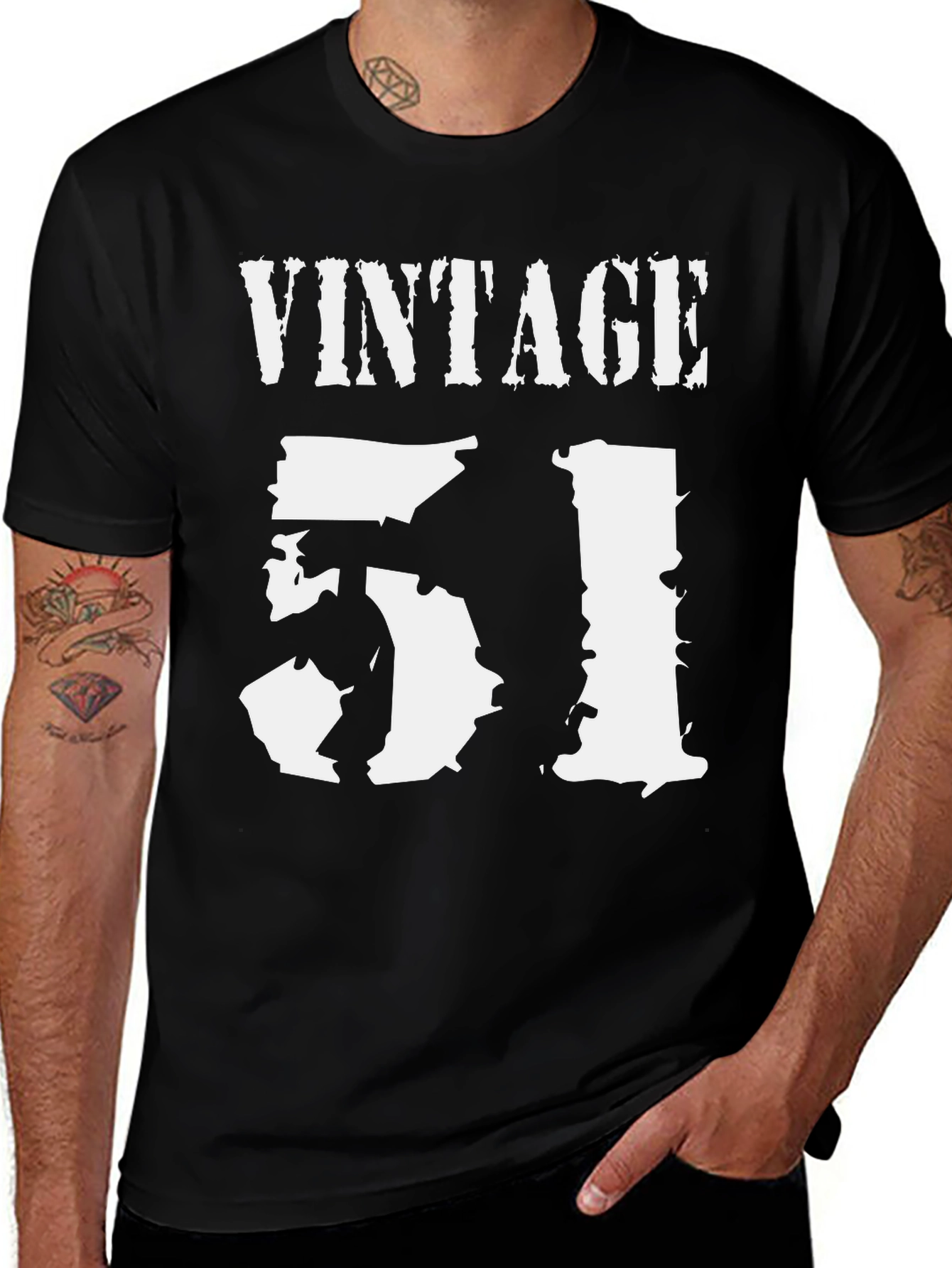 Variant 16 of Vintage 51 T-Shirt - Birthday Gift