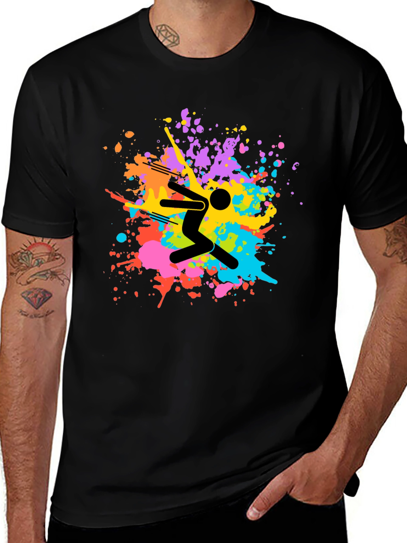 Colorful Archer Graphic Tee