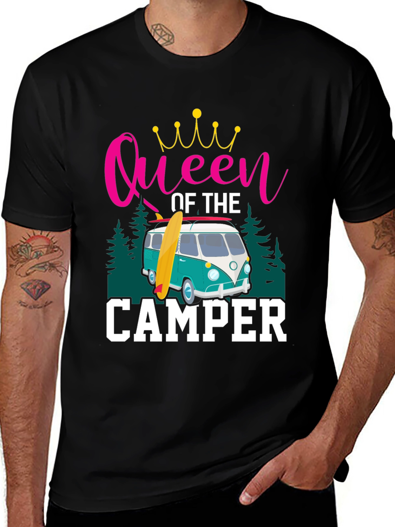 Queen of the Camper Graphic Tee