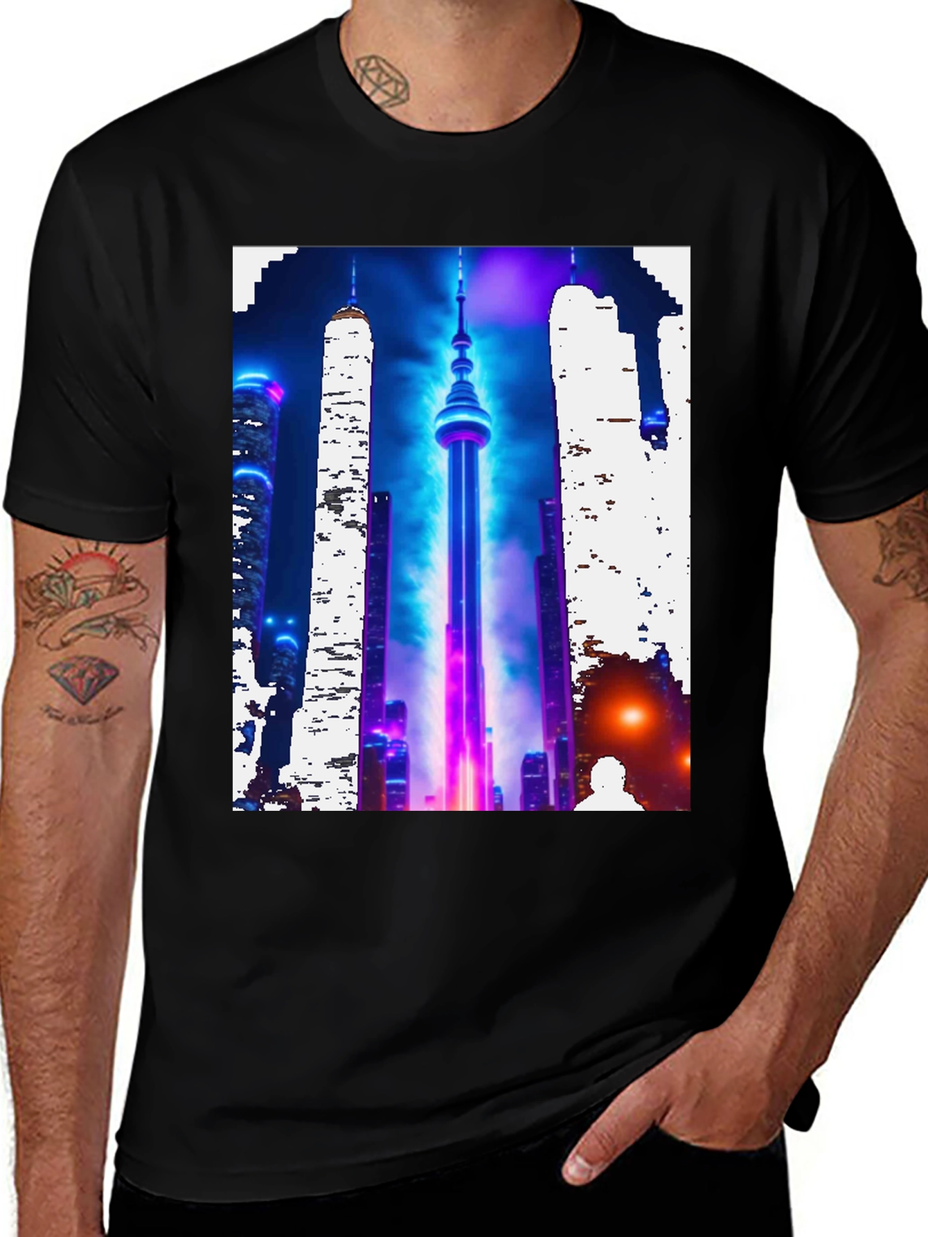 Toronto Skyline Graphic T-Shirt