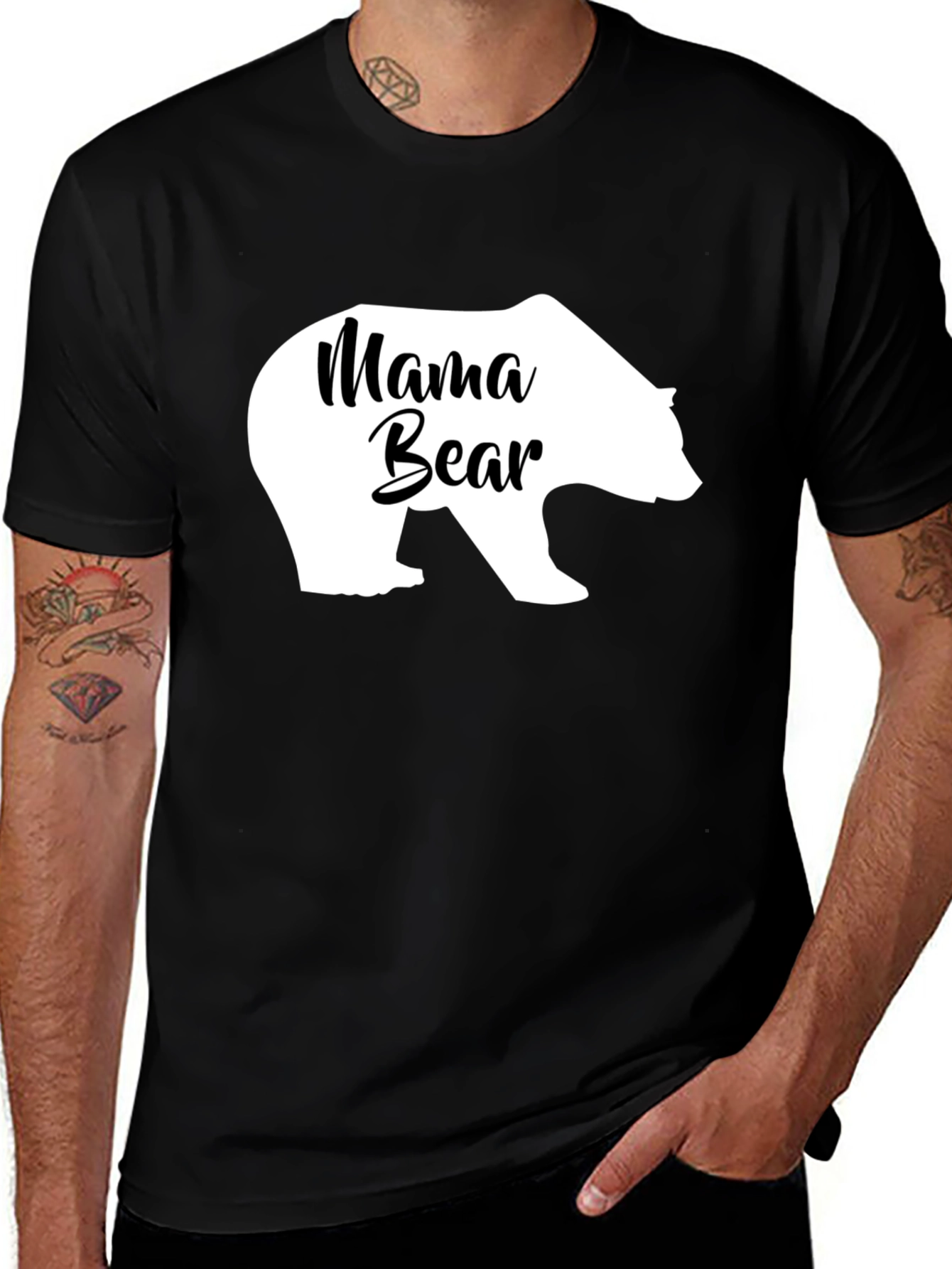 Mama Bear T-Shirt - Cute Graphic Tee