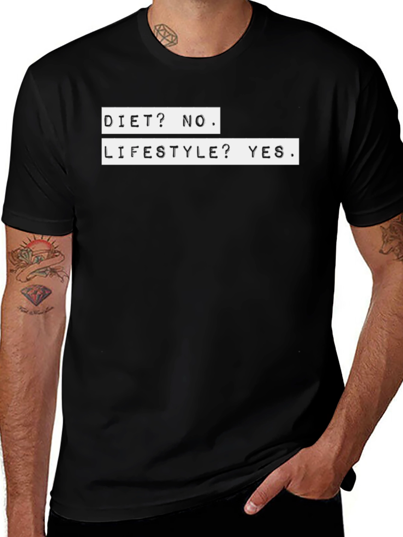 Variant 20 of Diet? No. Lifestyle? Yes. T-Shirt