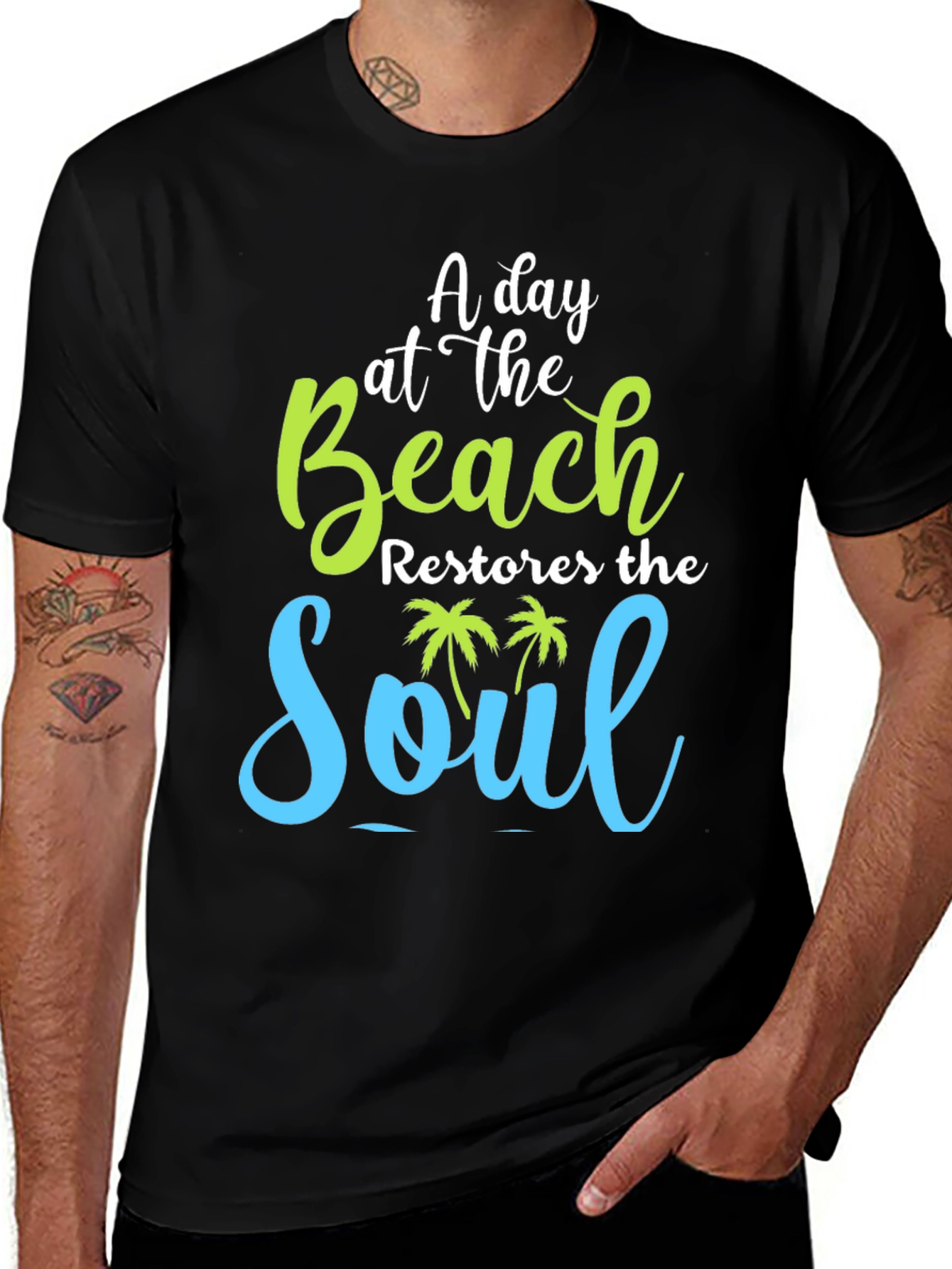 Beach Soul T-Shirt - A Day at the Beach Restores the Soul