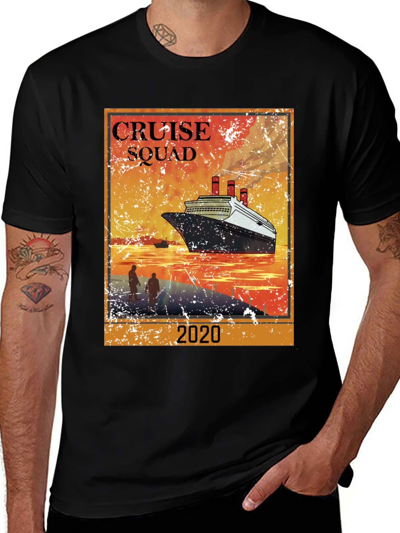 Variant 28 of Cruise Squad 2020 Graphic T-Shirt