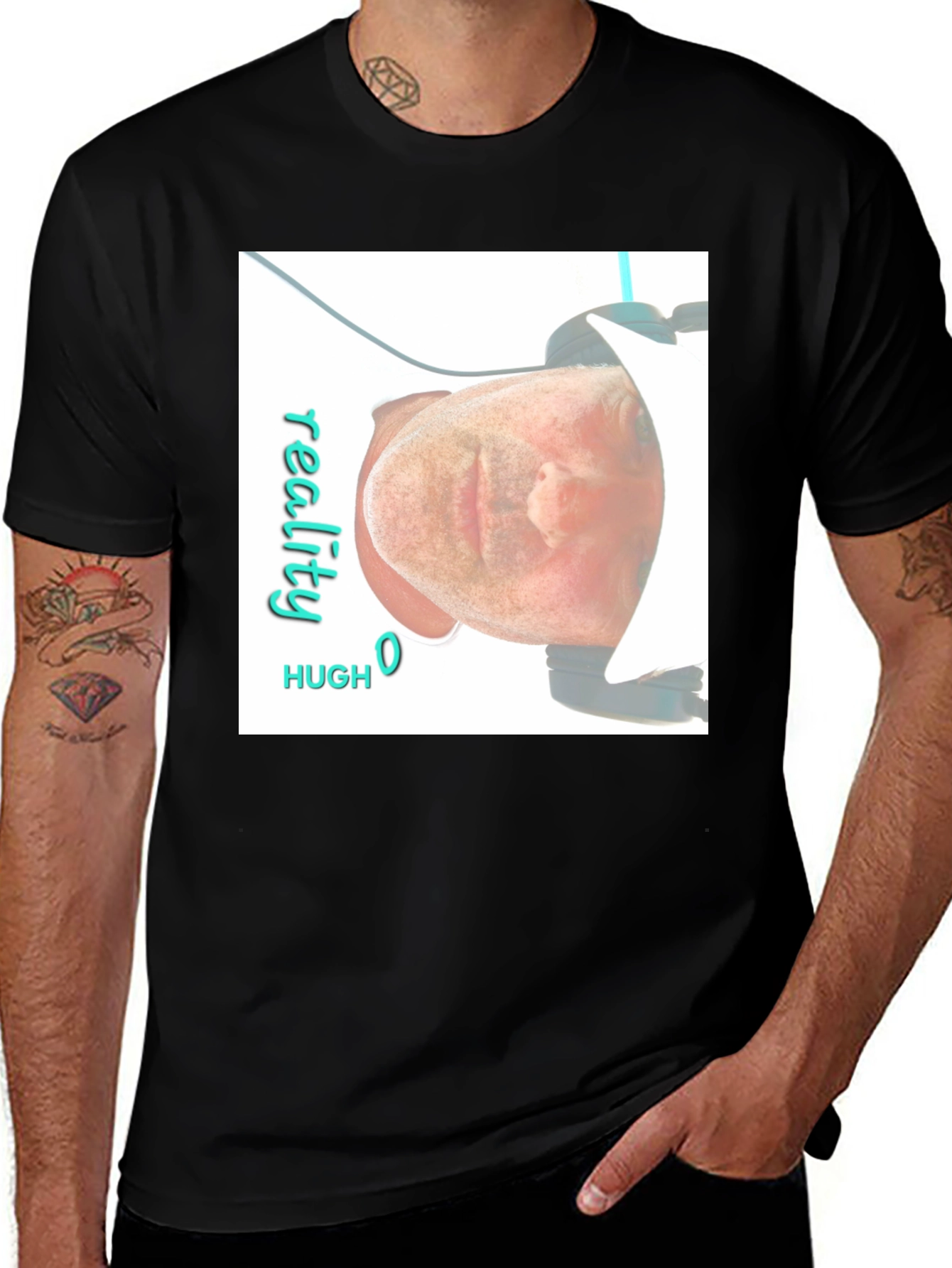 Variant 19 of Reality Hugh-O T-Shirt